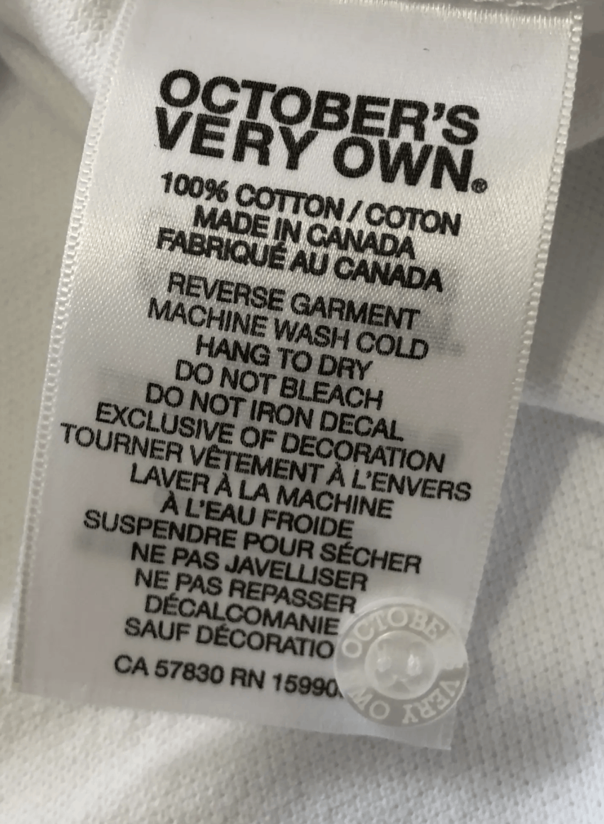 October's Very Own OVO UofT Polo Shirt (White) Size US M / EU 48-50 / 2 - 4 Thumbnail