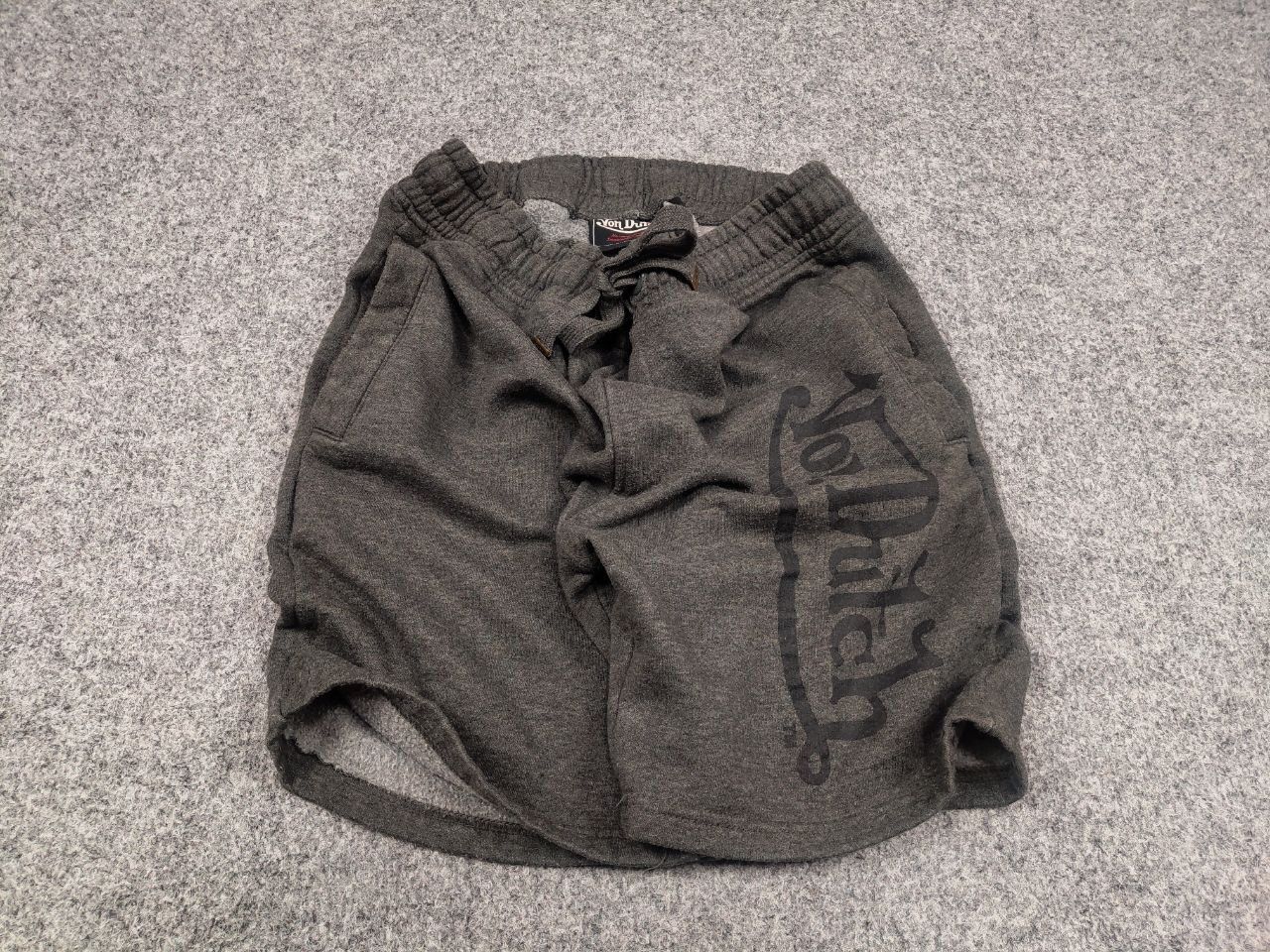 Von Dutch Vintage Von Dutch Logo Gray Cotton Casual Short Y2K Style Size US 32 / EU 48 - 2 Thumbnail