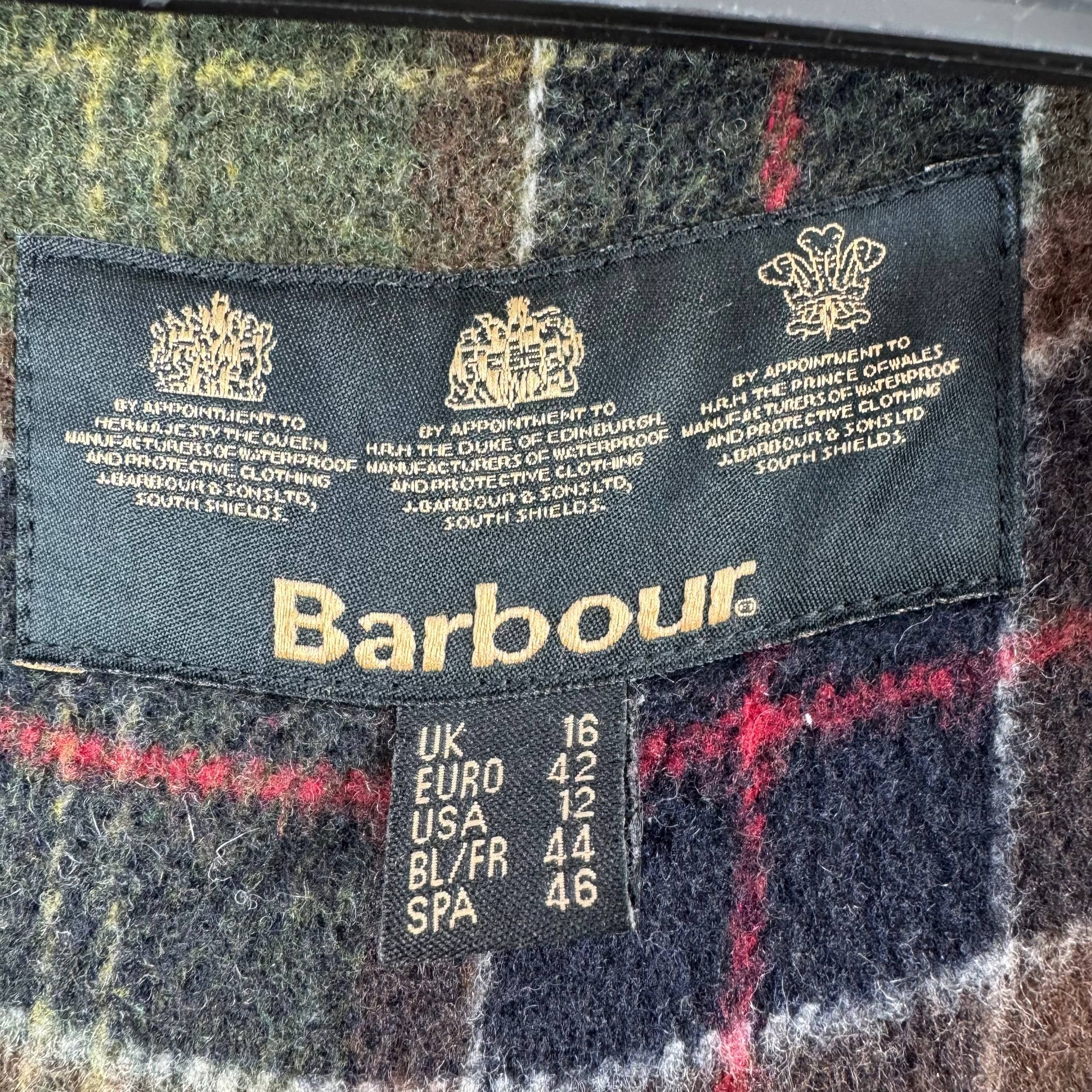 Barbour Barbour Women’s Wool Duffle Coat Black Toggle Jacket UK 16 Size L / US 10 / IT 46 - 4 Thumbnail