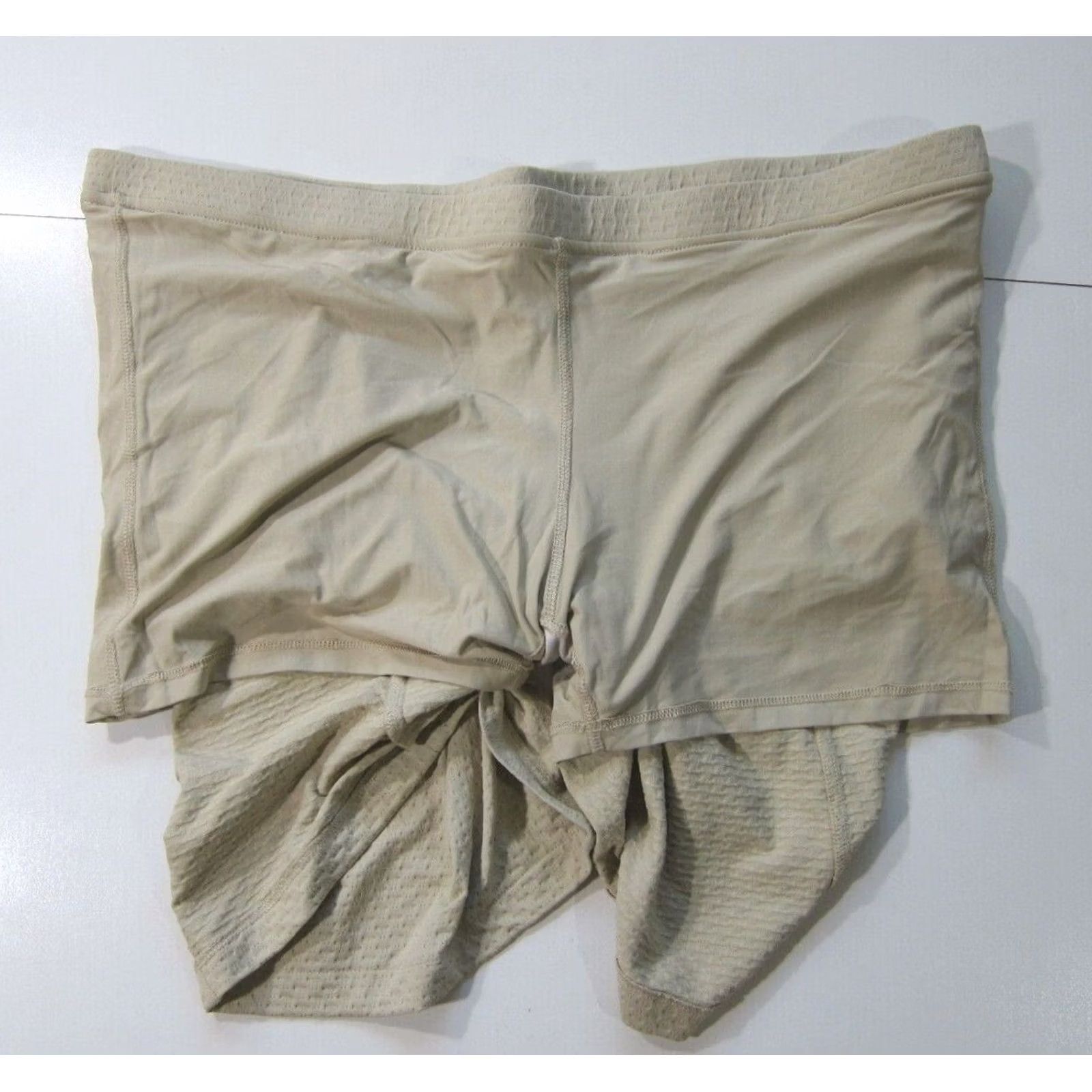 Vintage Nancy Lopez Brown Beige Stretch Active Golf Skirt Skort Women XXXL Size 40" / US 18 - 5 Thumbnail