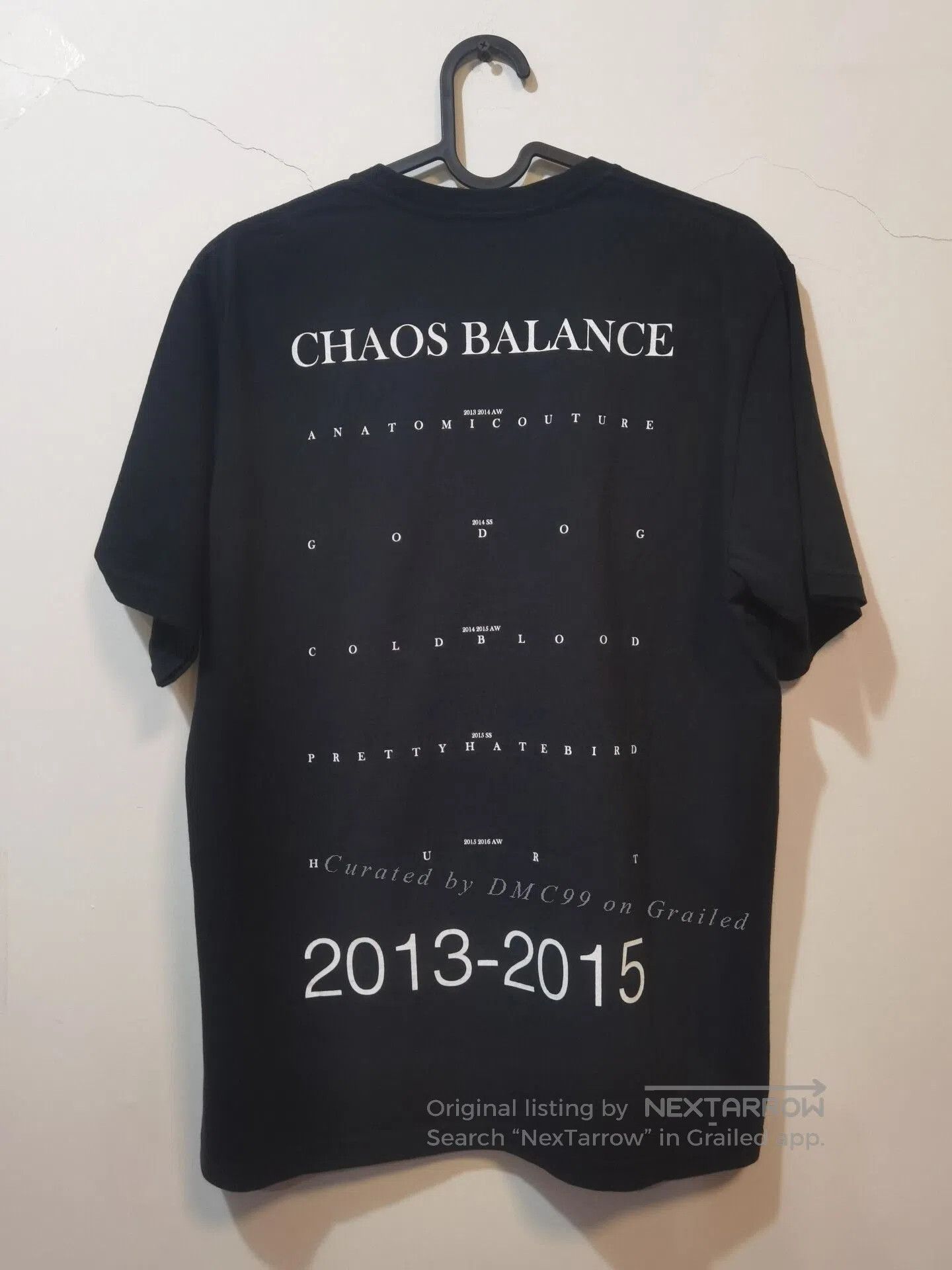 Undercover UNDERCOVER Taro Mizutani Chaos Balance Tee. Size US M / EU 48-50 / 2 - 2 Thumbnail