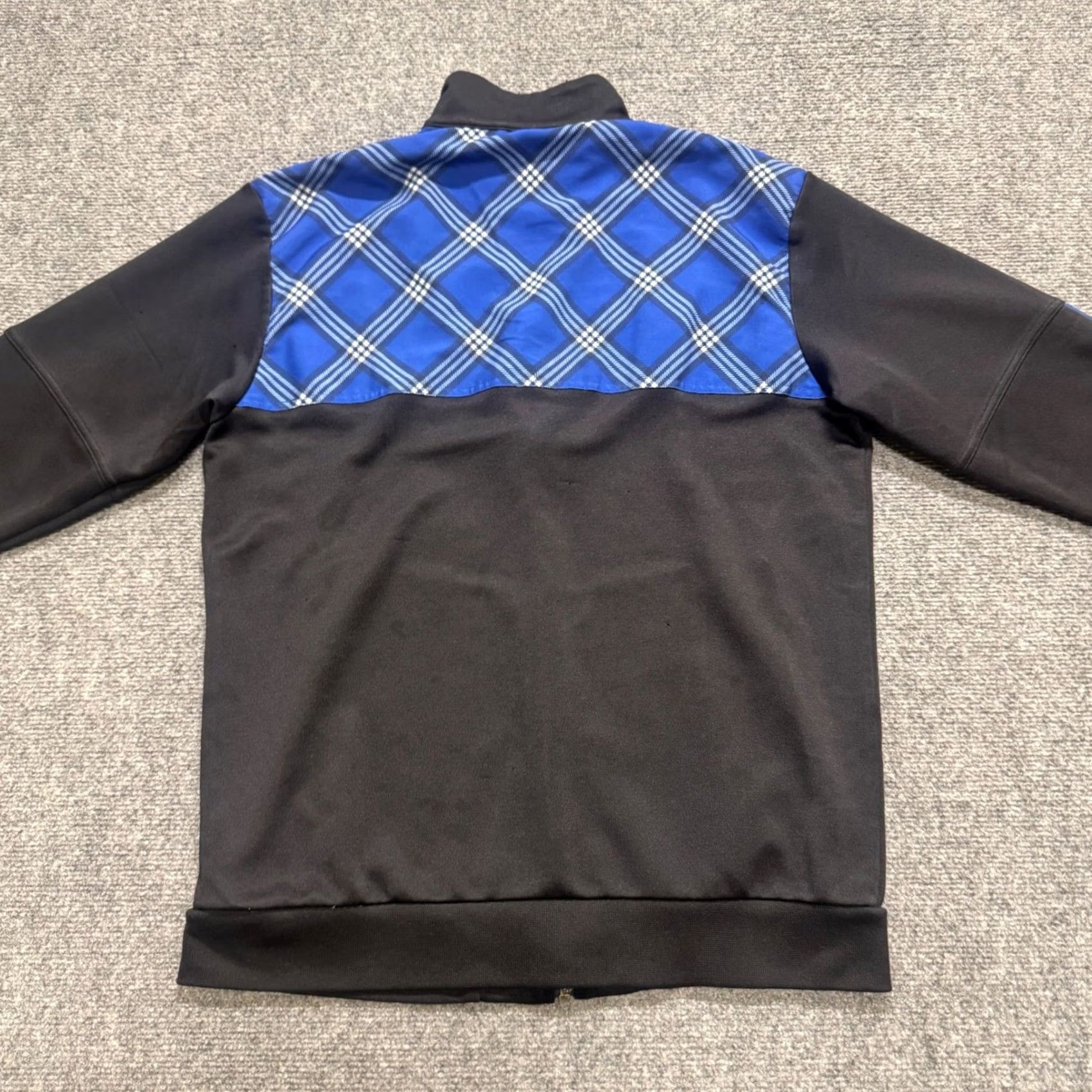 Adidas Adidas Tiro Track Jacket Mens M Black Blue Y2K Striped Patterned Size US M / EU 48-50 / 2 - 2 Thumbnail