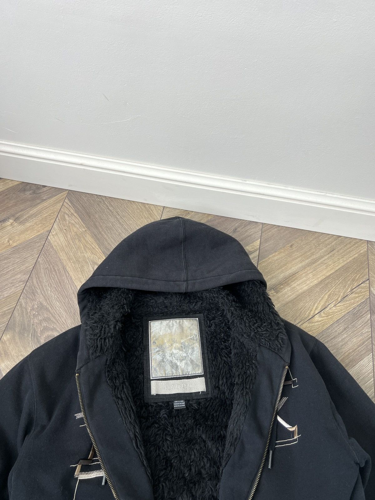 Fox Racing Vintage Fox Racing Black Zip-Up Heavy Jacket Streetwear Size US L / EU 52-54 / 3 - 11 Thumbnail
