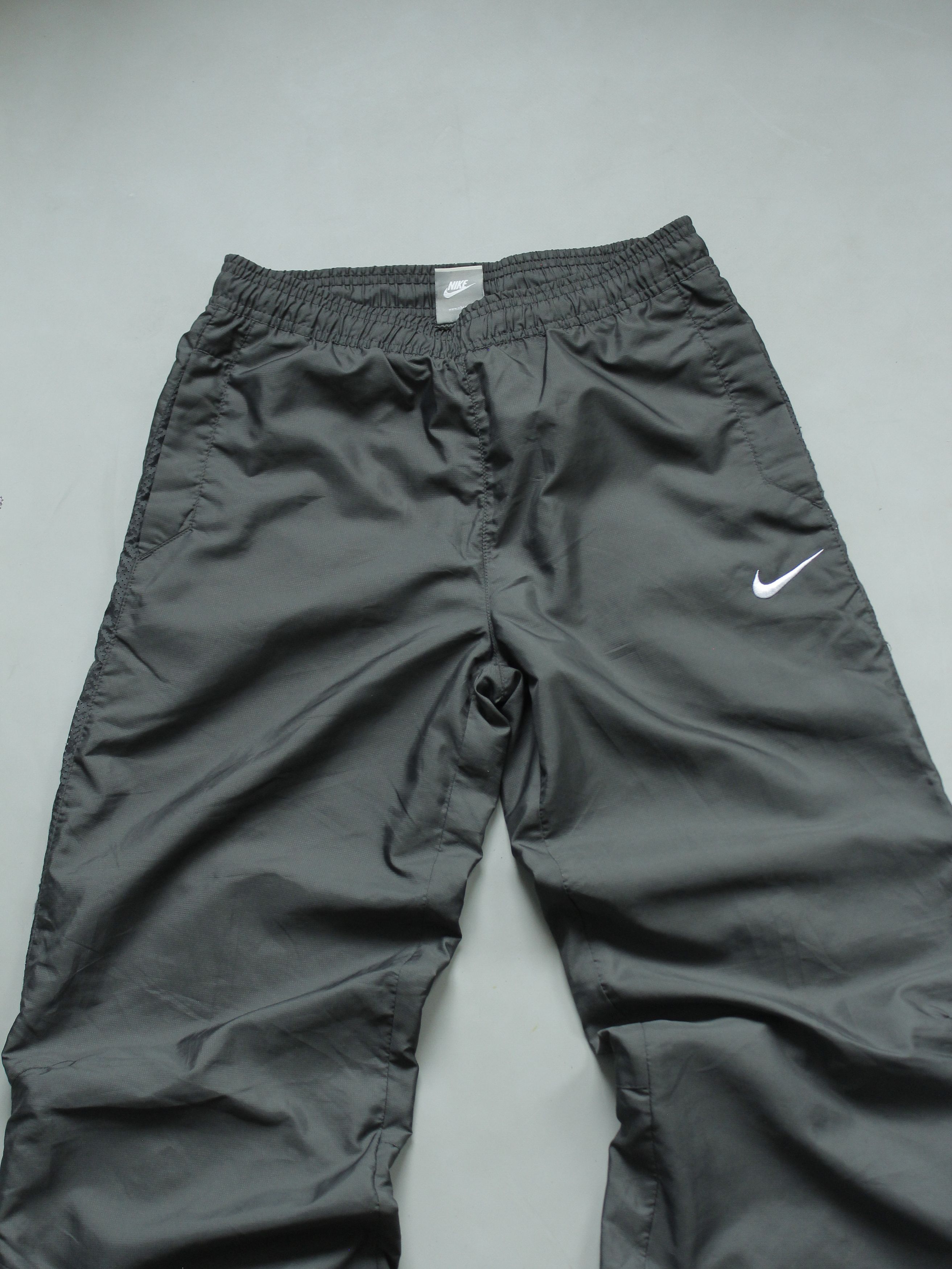 Nike × Vintage Nike Parachute Pants Vintage Youth L Womens XS-S Gray Baggy Size 27" / US 4 / IT 40 - 8 Thumbnail