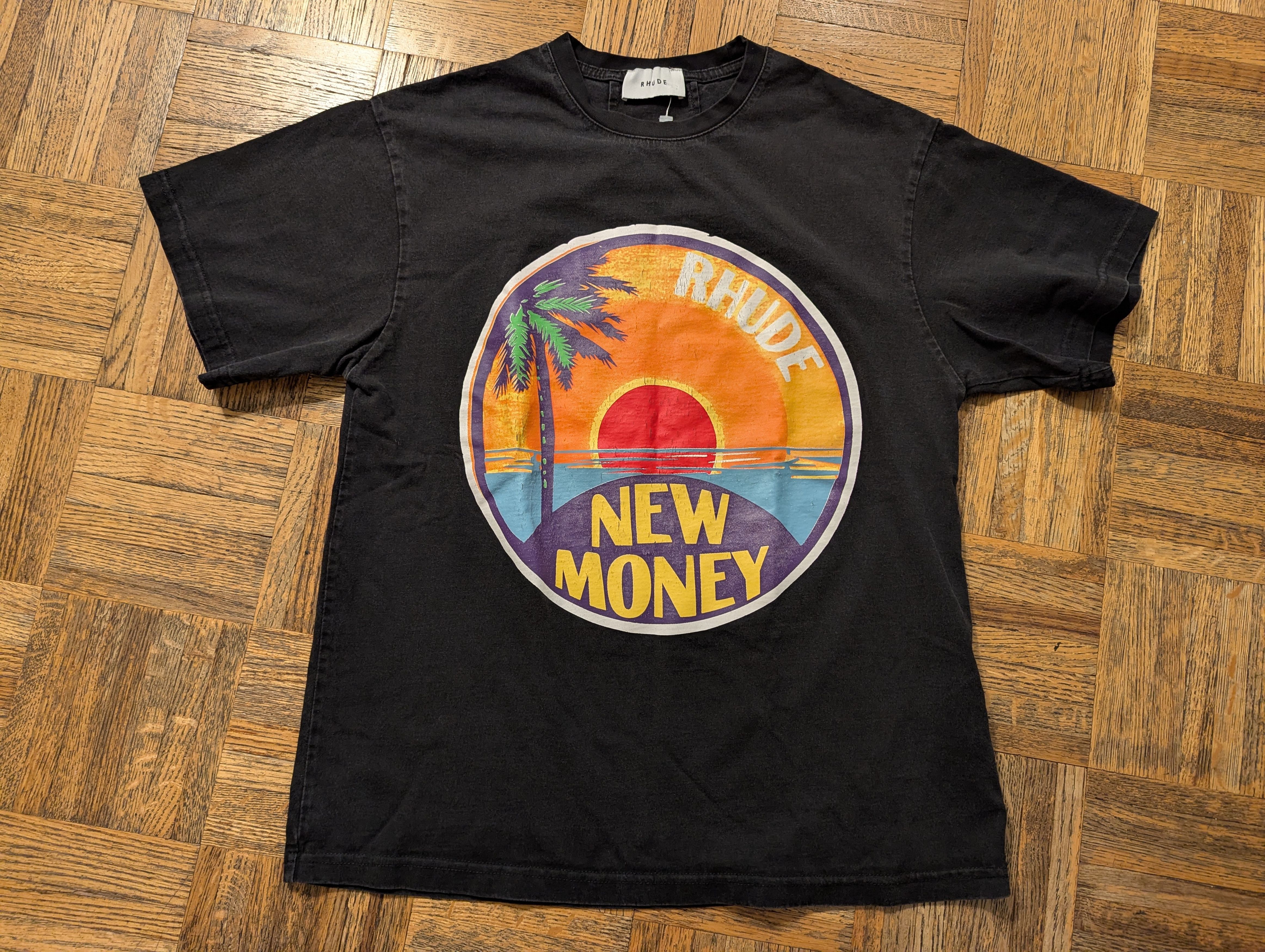 Rhude "New Money" t-shirt | Grailed