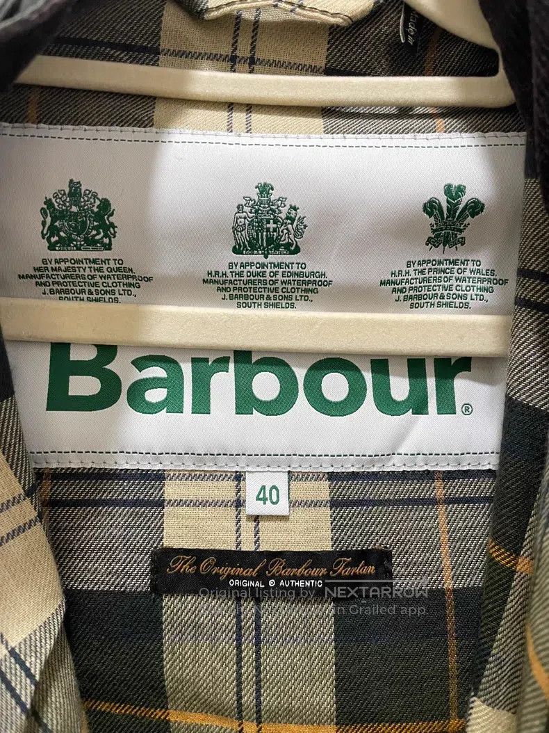 Barbour BARBOUR Ursula Belted Wax Coated Jacket Size US L / EU 52-54 / 3 - 6 Thumbnail