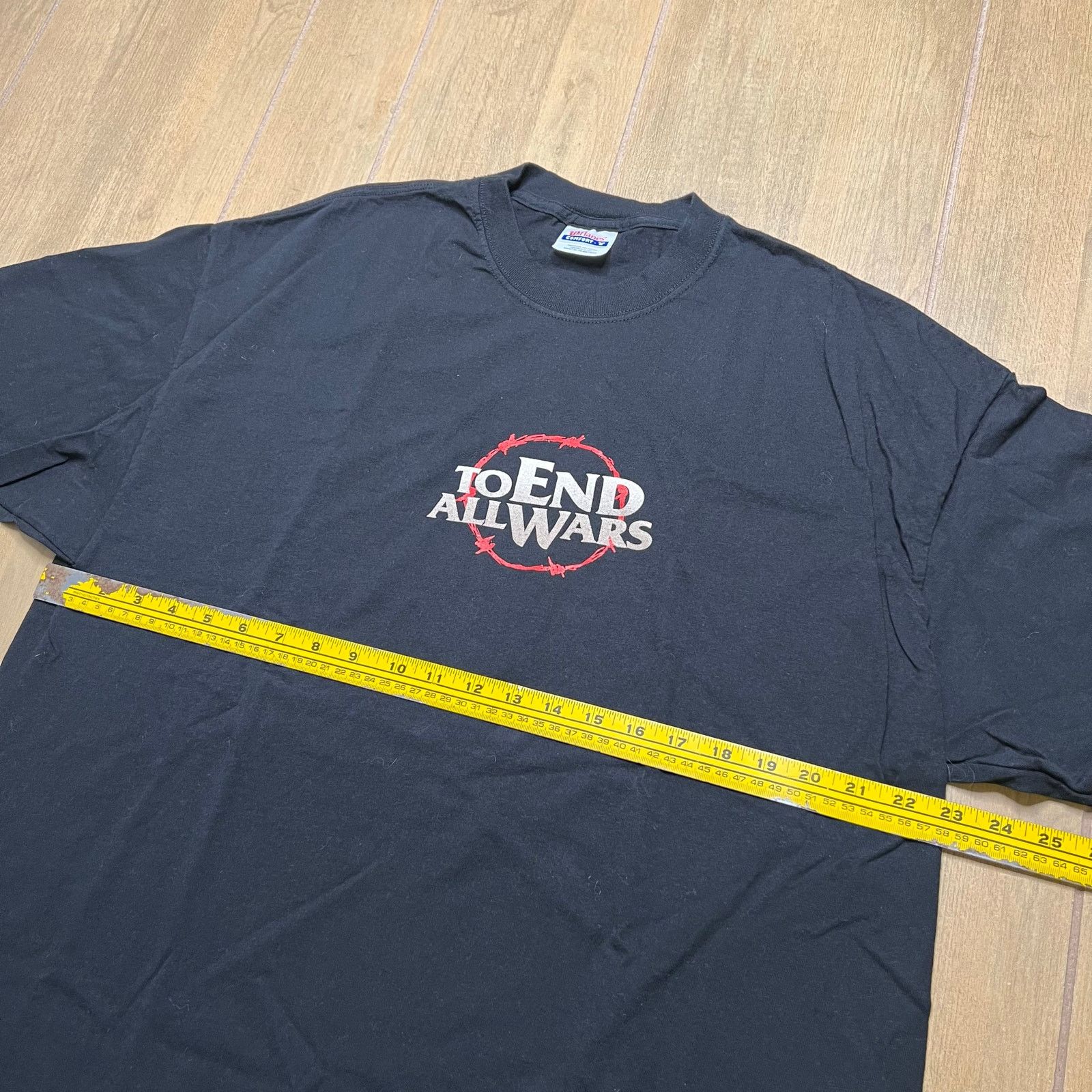 Hanes Vintage To End All Wars Hollywood Movie T-Shirt Mens XL Size US XL / EU 56 / 4 - 8 Thumbnail