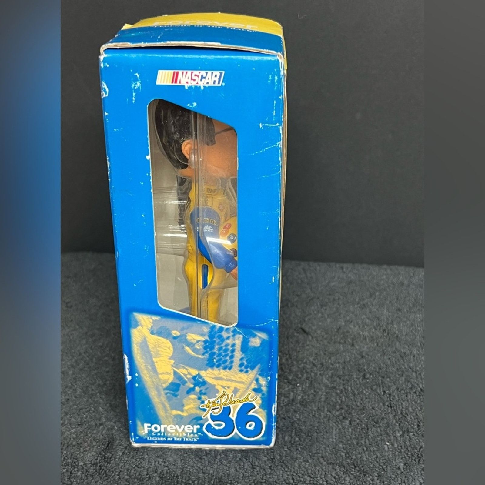 NASCAR Ken Schrader #36 M&M's NASCAR Bobblehead /20,036 - 2002 Size ONE SIZE - 4 Thumbnail