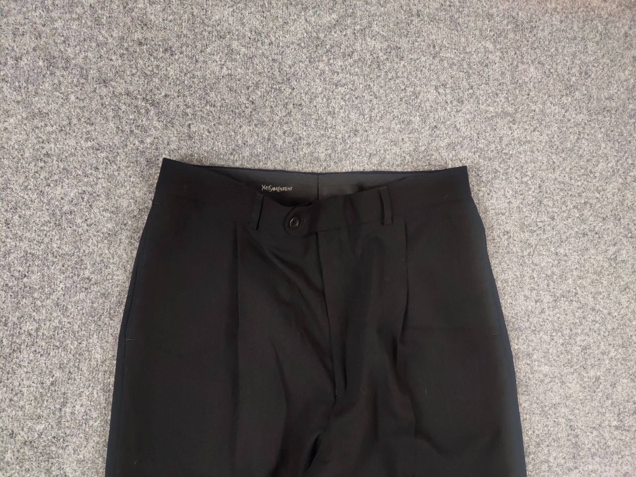 Yves Saint Laurent Yves Saint Laurent Vintage Classic men's wool trousers Pants Size US 34 / EU 50 - 5 Thumbnail