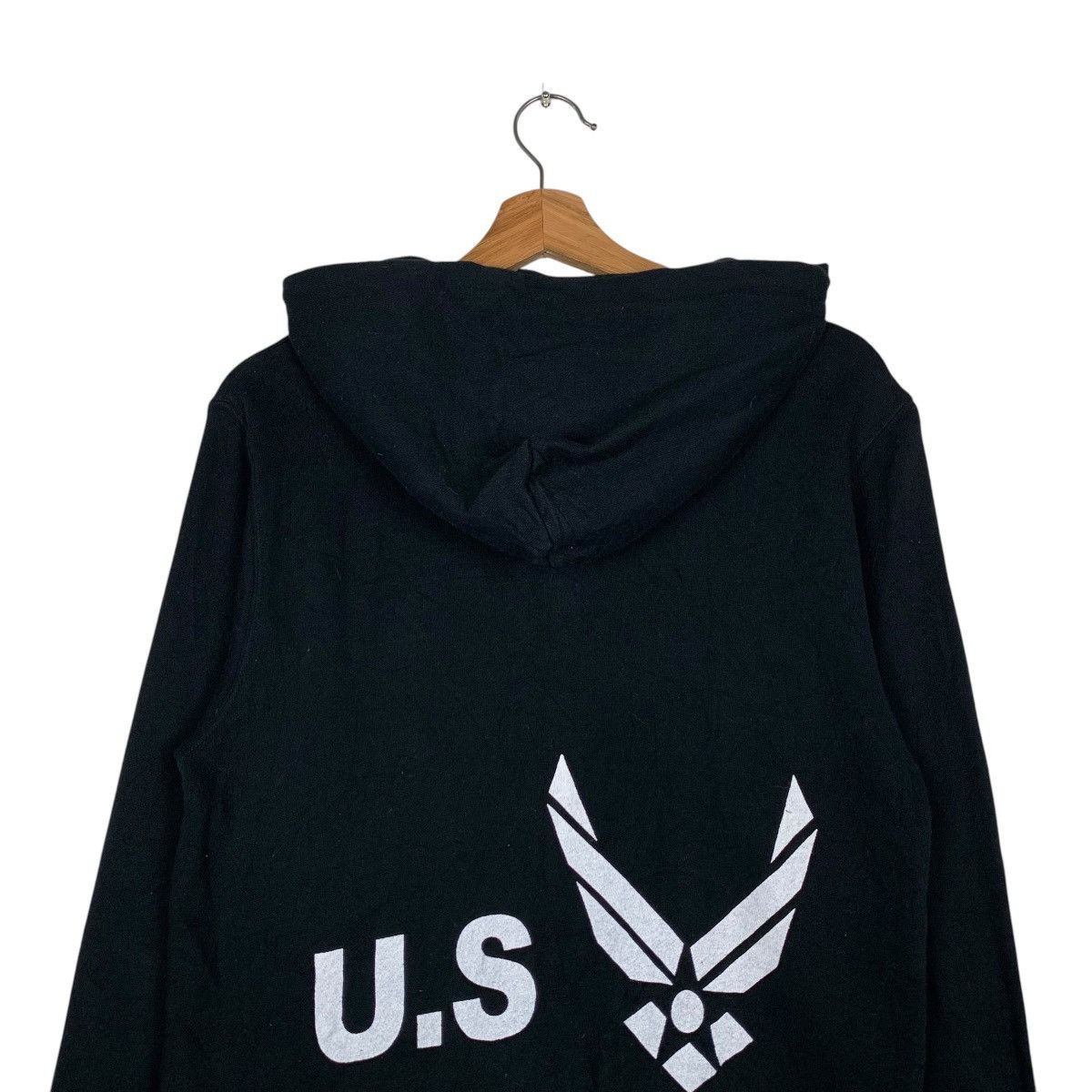 Japanese Brand US Air Force Printed Hoodies Sweatshirt #1462-C66 Size US S / EU 44-46 / 1 - 2 Thumbnail