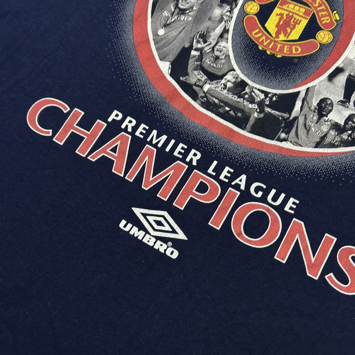 Umbro Vintage Umbro Manchester United 90’s Soccer graphic tee Size US L / EU 52-54 / 3 - 4 Thumbnail
