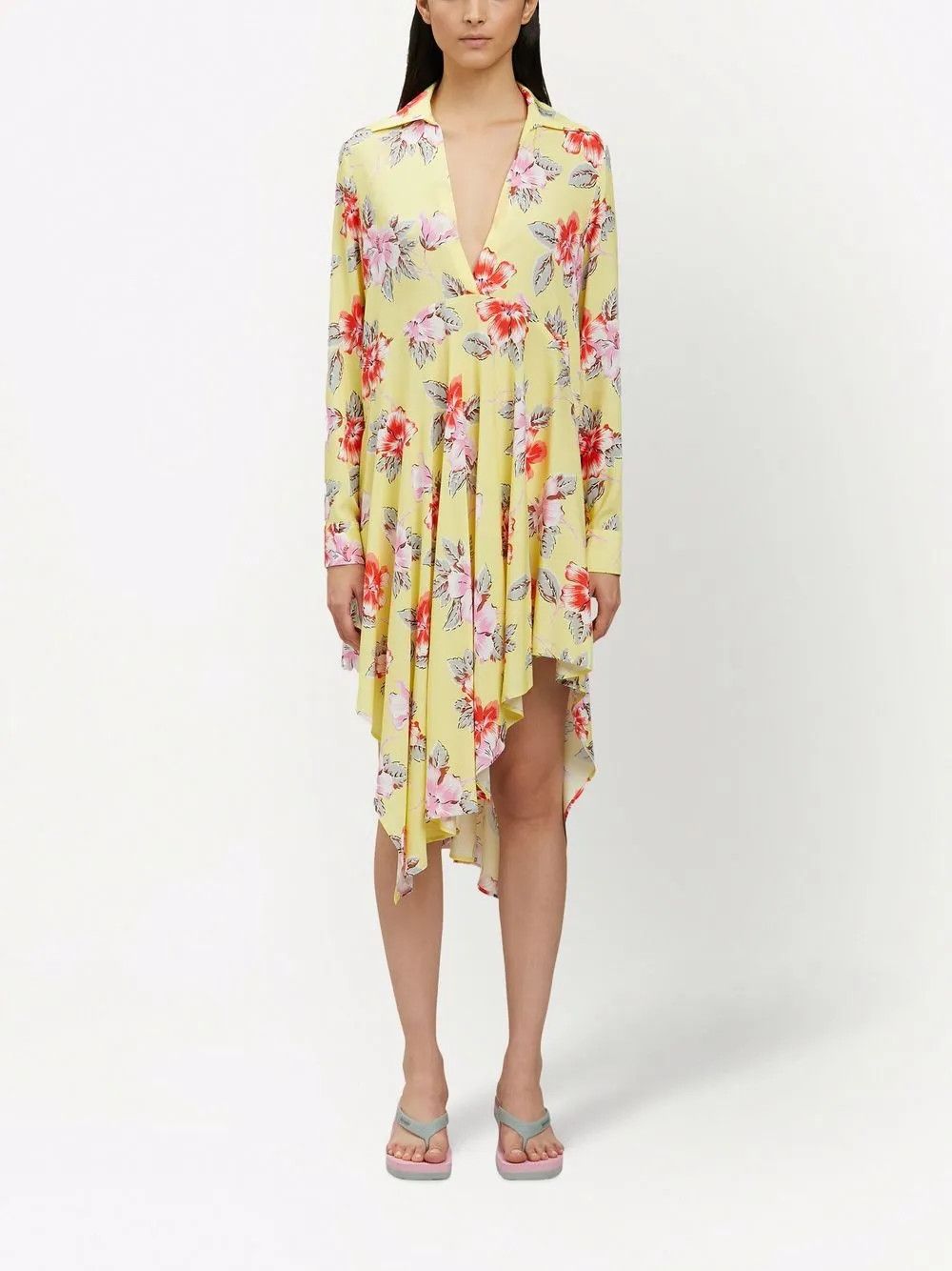 Palm Angels o1y1125 Mini Dress in Multicolor Size M / US 6-8 / IT 42-44 - 2 Thumbnail