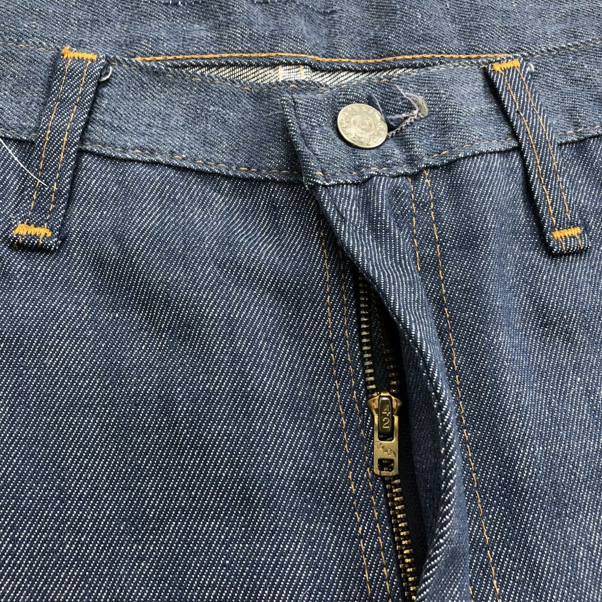 JCPenney 60/70s Vintage Jcpenny Ranchraft Cutt Off Penn-Prest Jeans Size US 38 / EU 54 - 6 Thumbnail