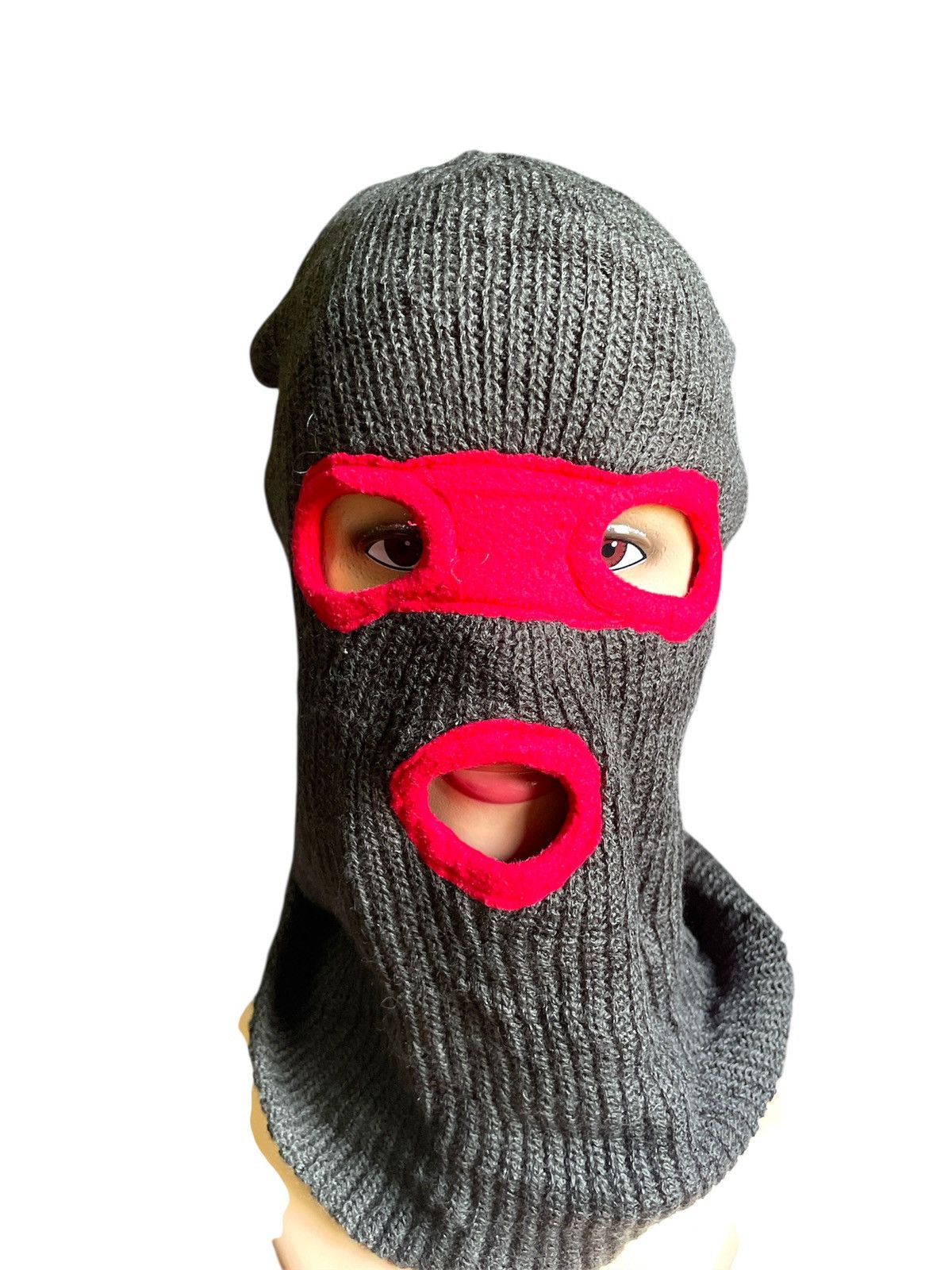 Anime × Japanese Brand × Marvel Comics JapaneseBrand Full Mask Robbery Beanie Hat Size ONE SIZE - 1 Thumbnail