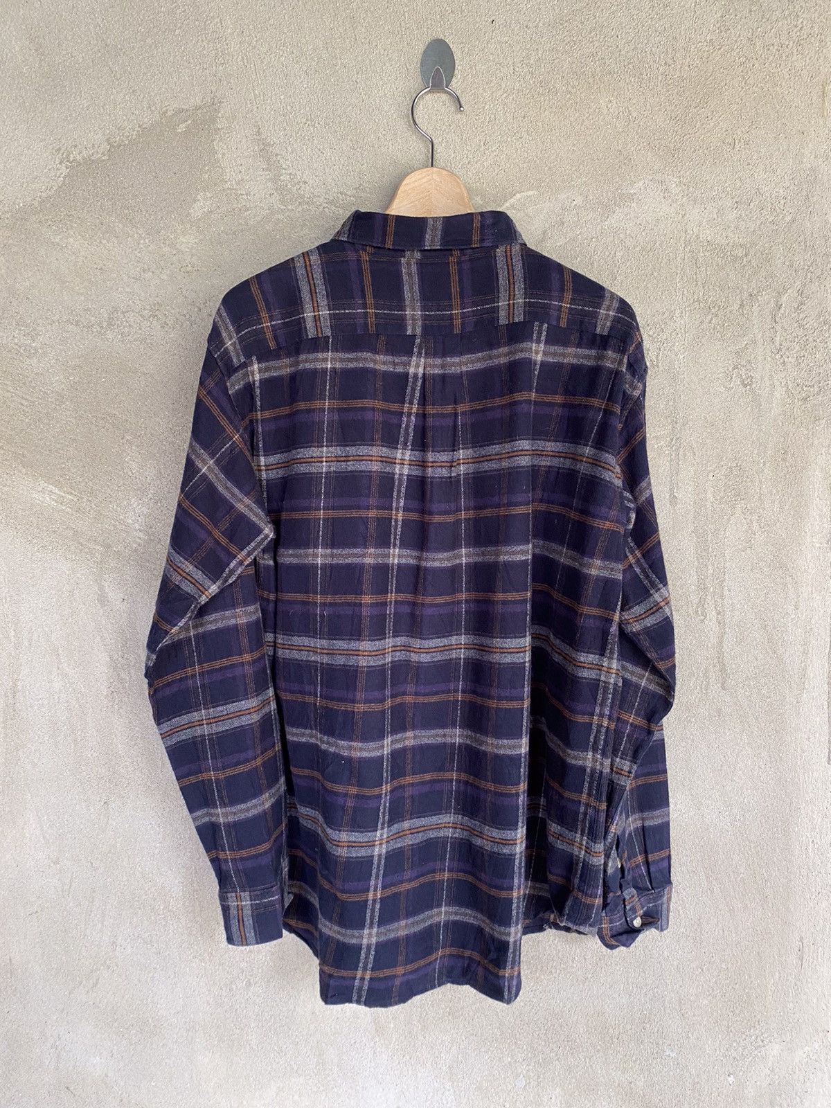 URBAN RESEARCH DOORS Urban Research Doors Plaid Tartan Flannel Shirt Button Up Size US XL / EU 56 / 4 - 7 Thumbnail