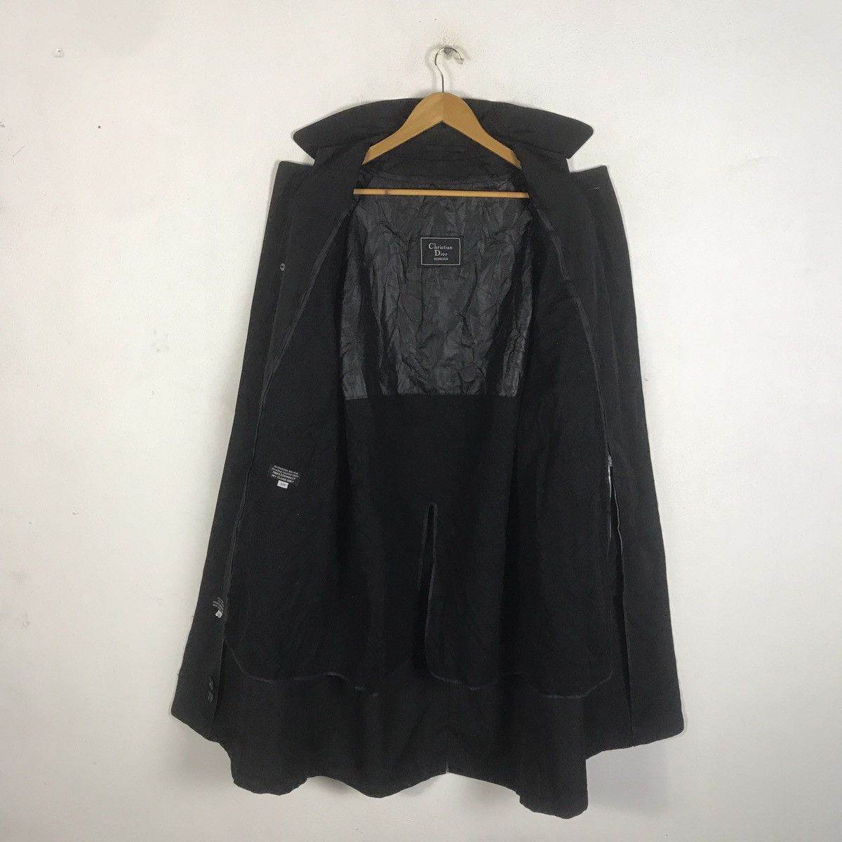 Christian Dior Monsieur 🔥Archive🔥Christian Dior Monsieur Mac Overcoat-38R-Black Size US M / EU 48-50 / 2 - 3 Thumbnail