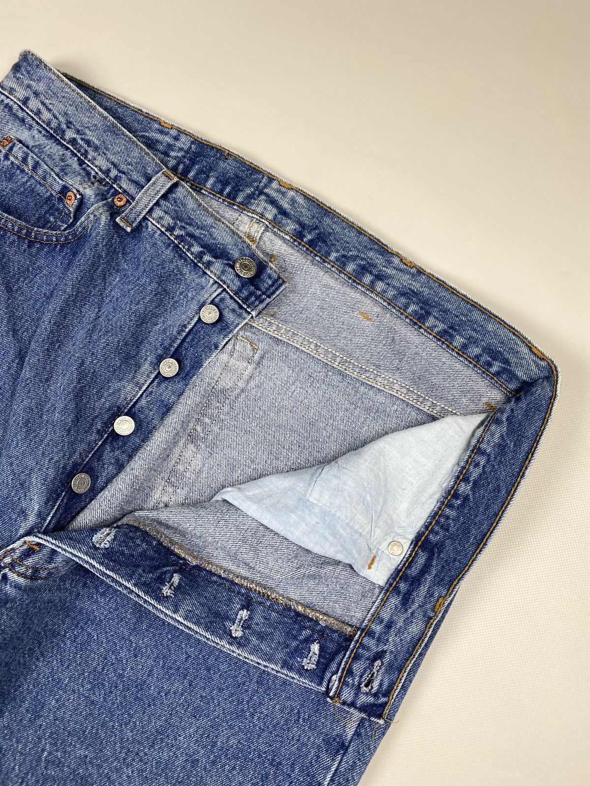 Levi's × Vintage VTG Levi’s 501 men’s washed denim jeans size 40 36 USA Size US 40 / EU 56 - 13 Thumbnail