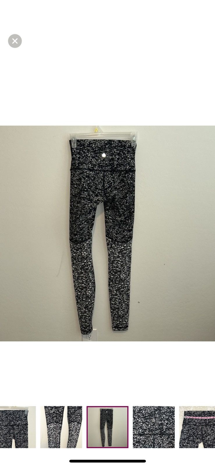 Lululemon Lululemon wunder under high rise pant size 4 Size 27" / US 4 / IT 40 - 6 Thumbnail