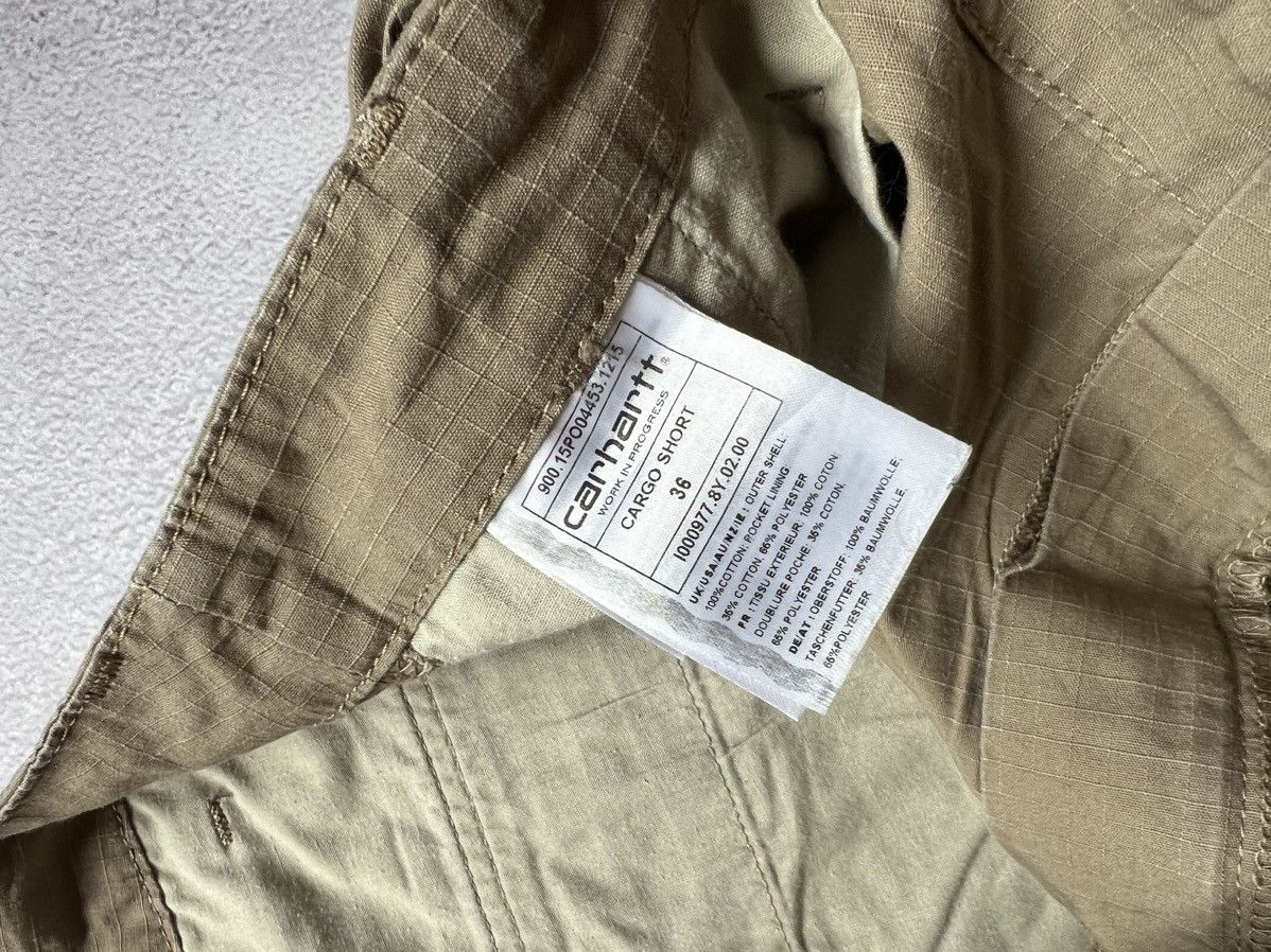 Carhartt Wip × Vintage Vintage CARHARTT Cargo Shorts — W36 Size US 36 / EU 52 - 7 Thumbnail
