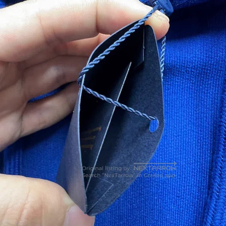 Louis Vuitton Louis Vuitton Blue logo embroidered tie-dyed hoodie Size US M / EU 48-50 / 2 - 4 Thumbnail