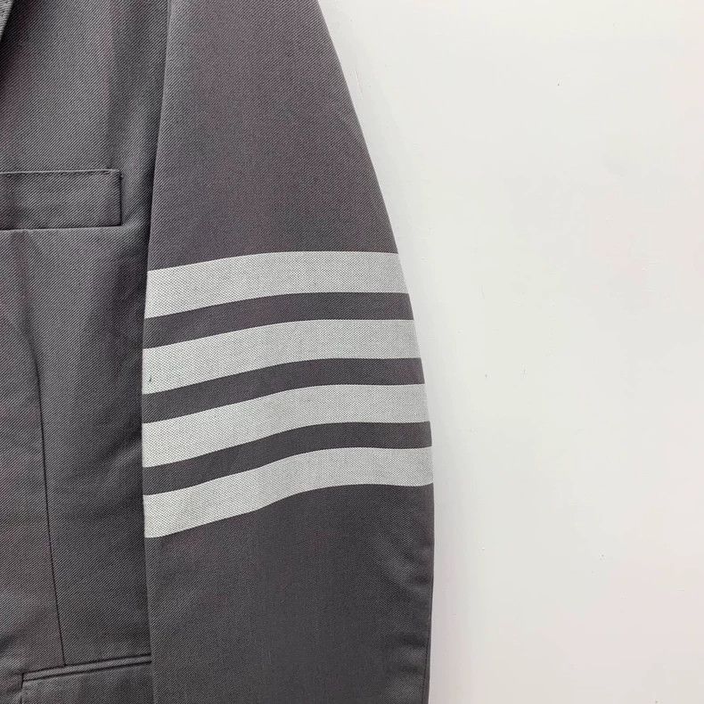 Thom Browne Thom Browne Single-breasted long-sleeved dress jacket Size 40R - 4 Thumbnail