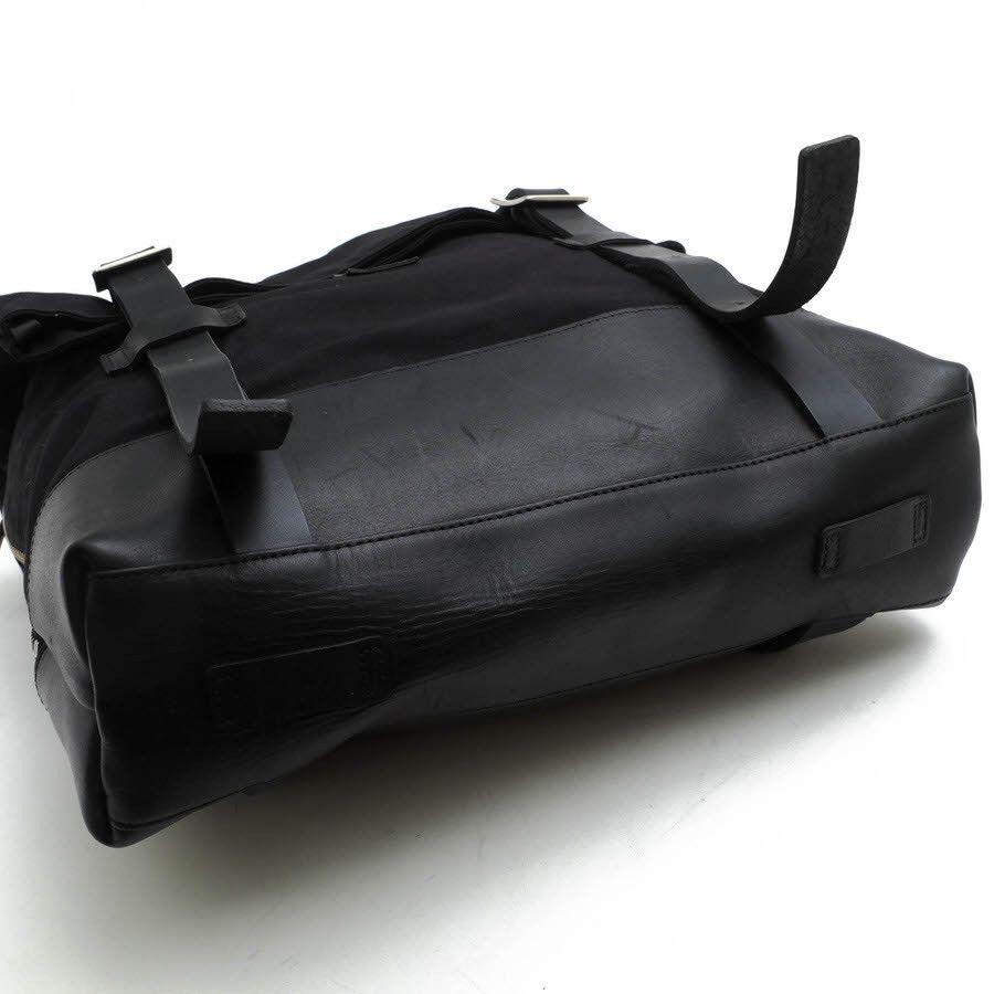 Yohji Yamamoto Yohji Yamamoto cow leather canvas backpack Size ONE SIZE - 7 Thumbnail