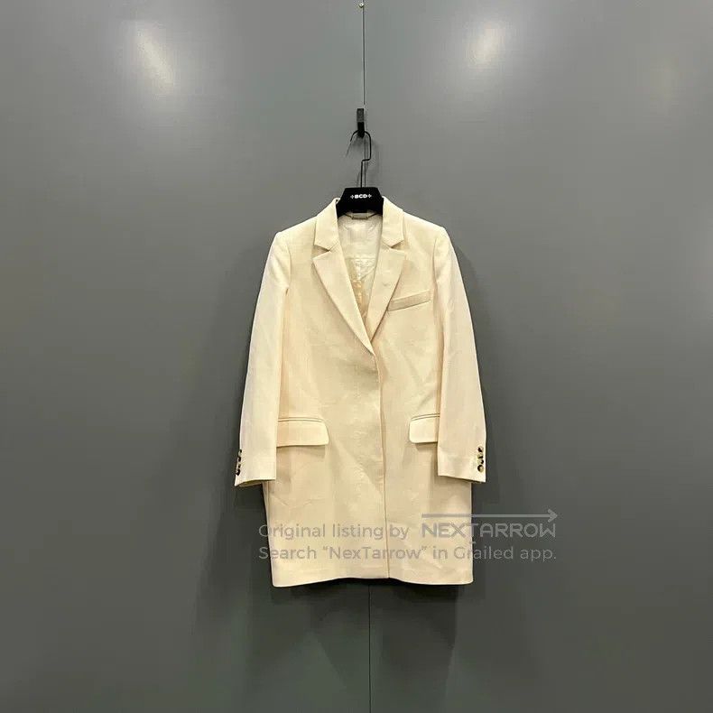 Alexander McQueen Alexander Mcqueen Beige suit coat Size M / US 6-8 / IT 42-44 - 1 Thumbnail