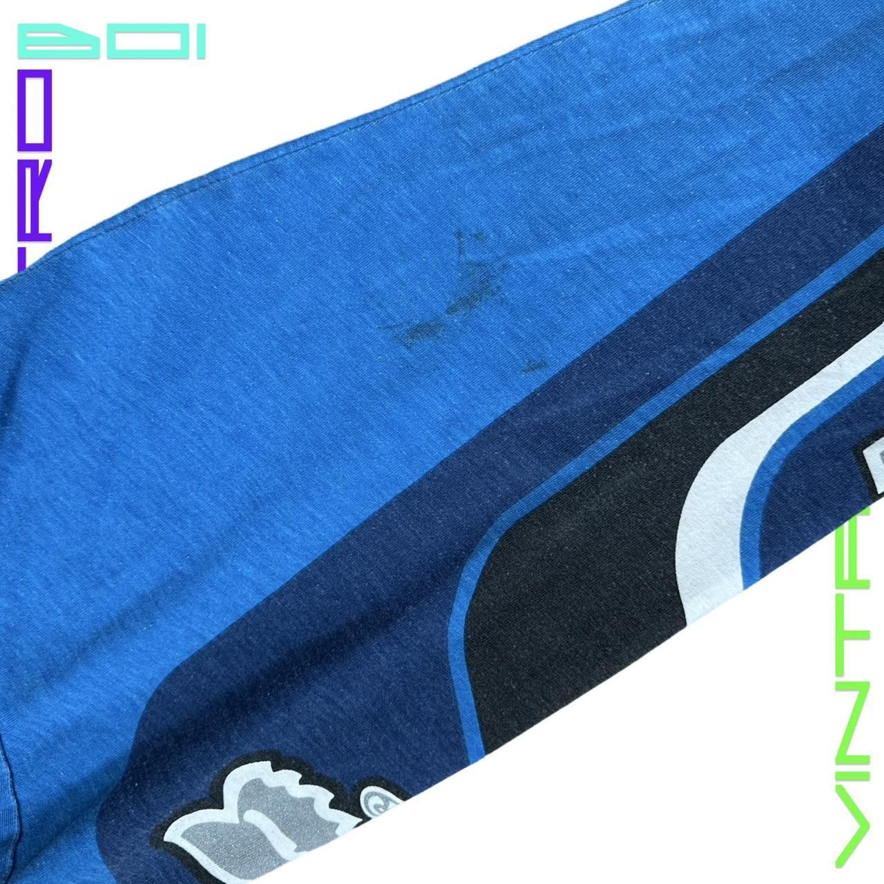 Fox Racing Vintage 90s Fox Racing Graphic Blue T-Shirt - Large Size US L / EU 52-54 / 3 - 4 Thumbnail