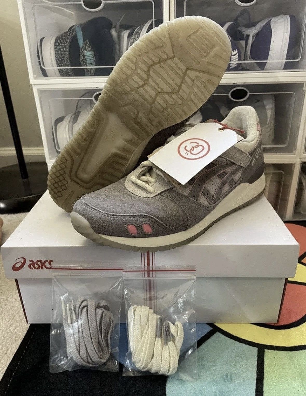 Asics Size 8 - ASICS END. x Gel Lyte 3 OG Pearl Lavender Size US 8 / EU 41 - 1 Thumbnail