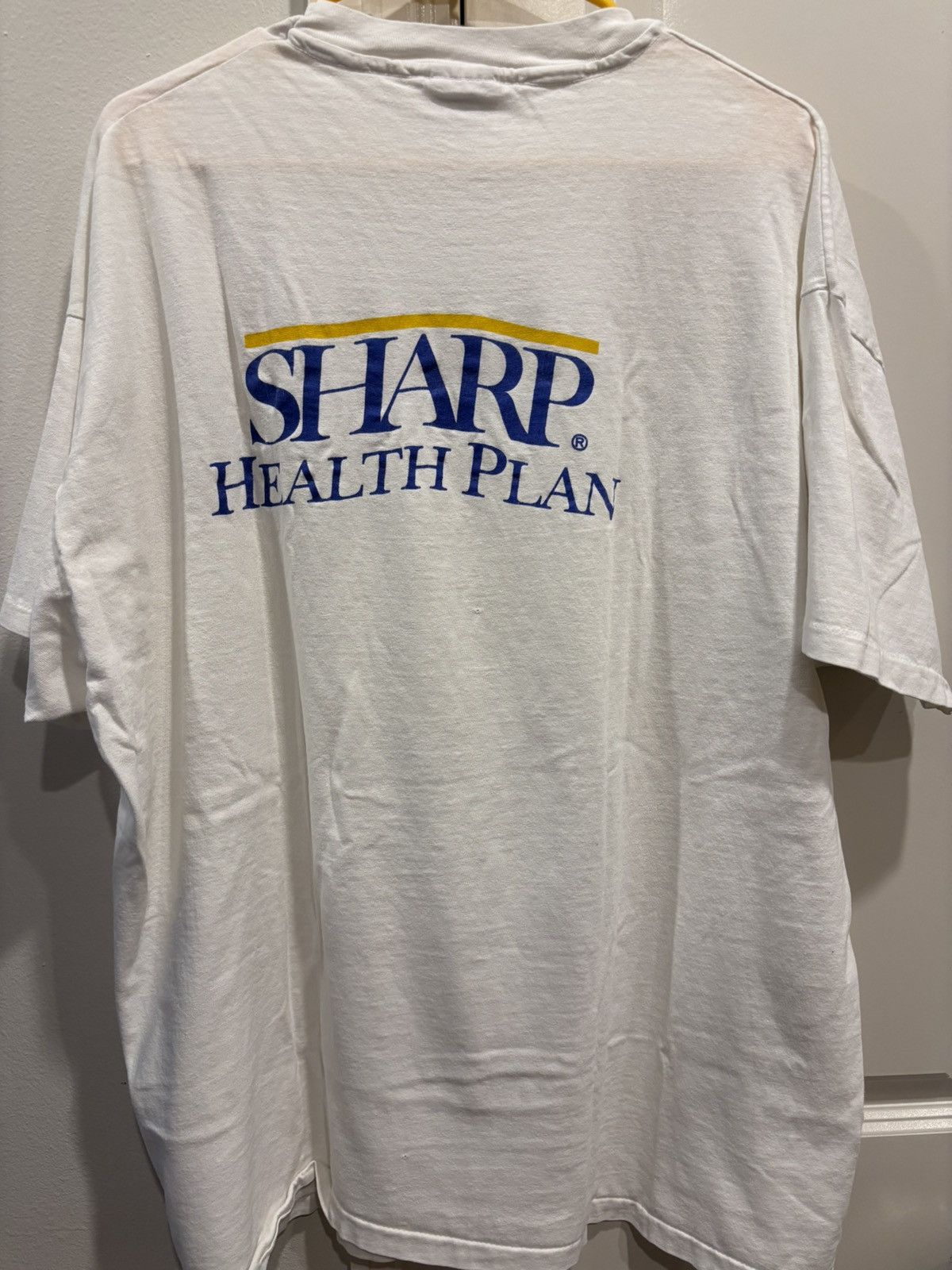 Hanes Vintage 90’s SHARP Health Plan Promo Shirt Hanes Beefy-T 2XL Size US XXL / EU 58 / 5 - 4 Thumbnail