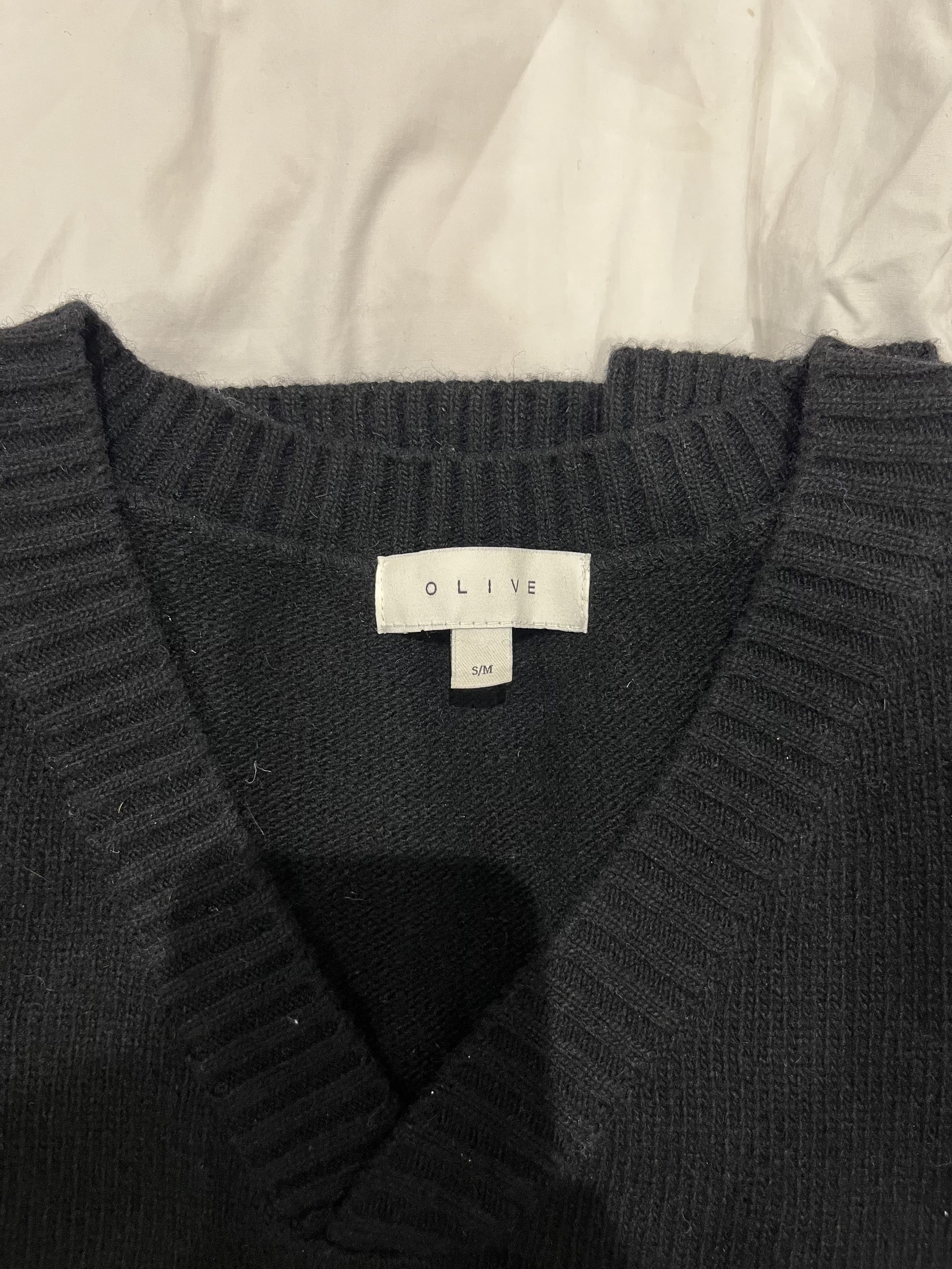 Olive Olive Clothing Unisex Knit Vest Black Size US S / EU 44-46 / 1 - 4 Thumbnail