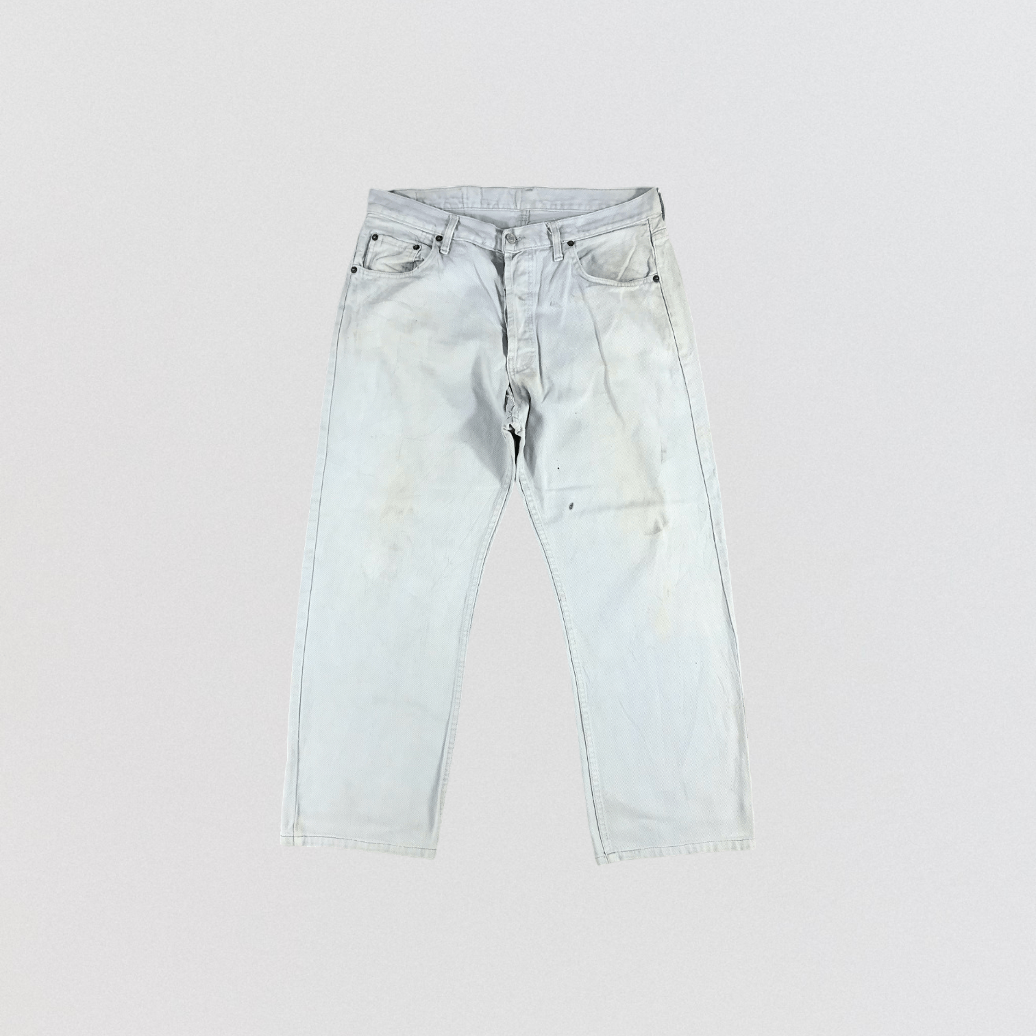 Levi's 90s Vintage Light Wash Levis 501 Jeans-JM2513 Size US 34 / EU 50 - 1 Thumbnail