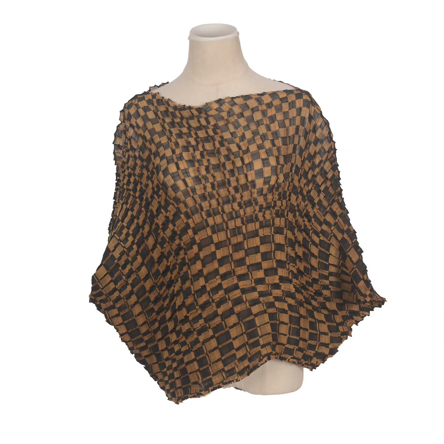 Issey Miyake ISSEY MIYAKE Women's Checkered Shirt Size M / US 6-8 / IT 42-44 - 1 Thumbnail