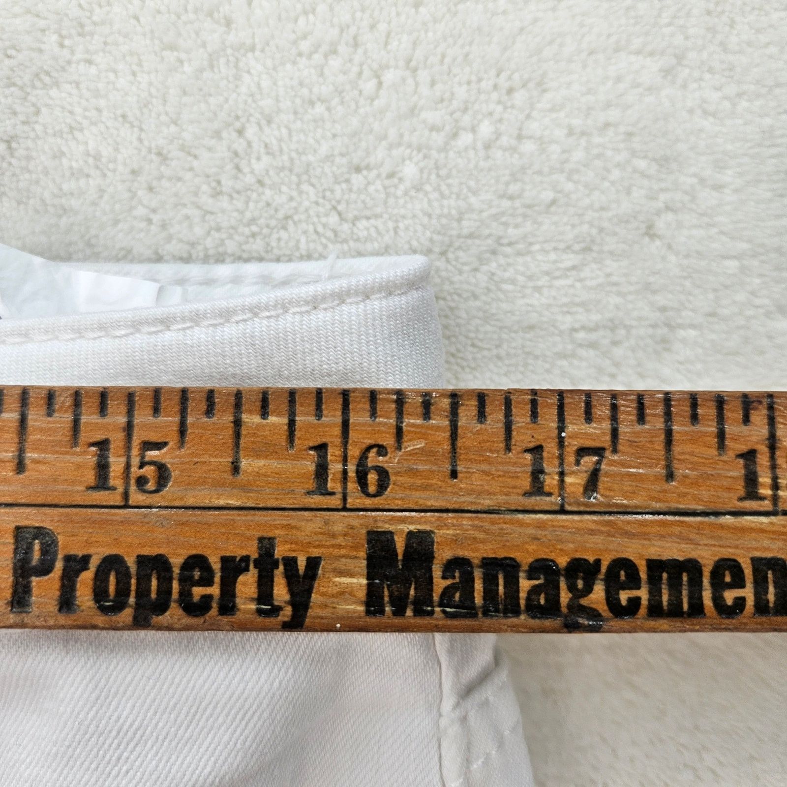 Lee LEE WOMEN'S 12 MEDIUM WHITE CLASSIC FIT STRAIGHT LEG JEANS Size 34" / US 12 / IT 48 - 4 Thumbnail