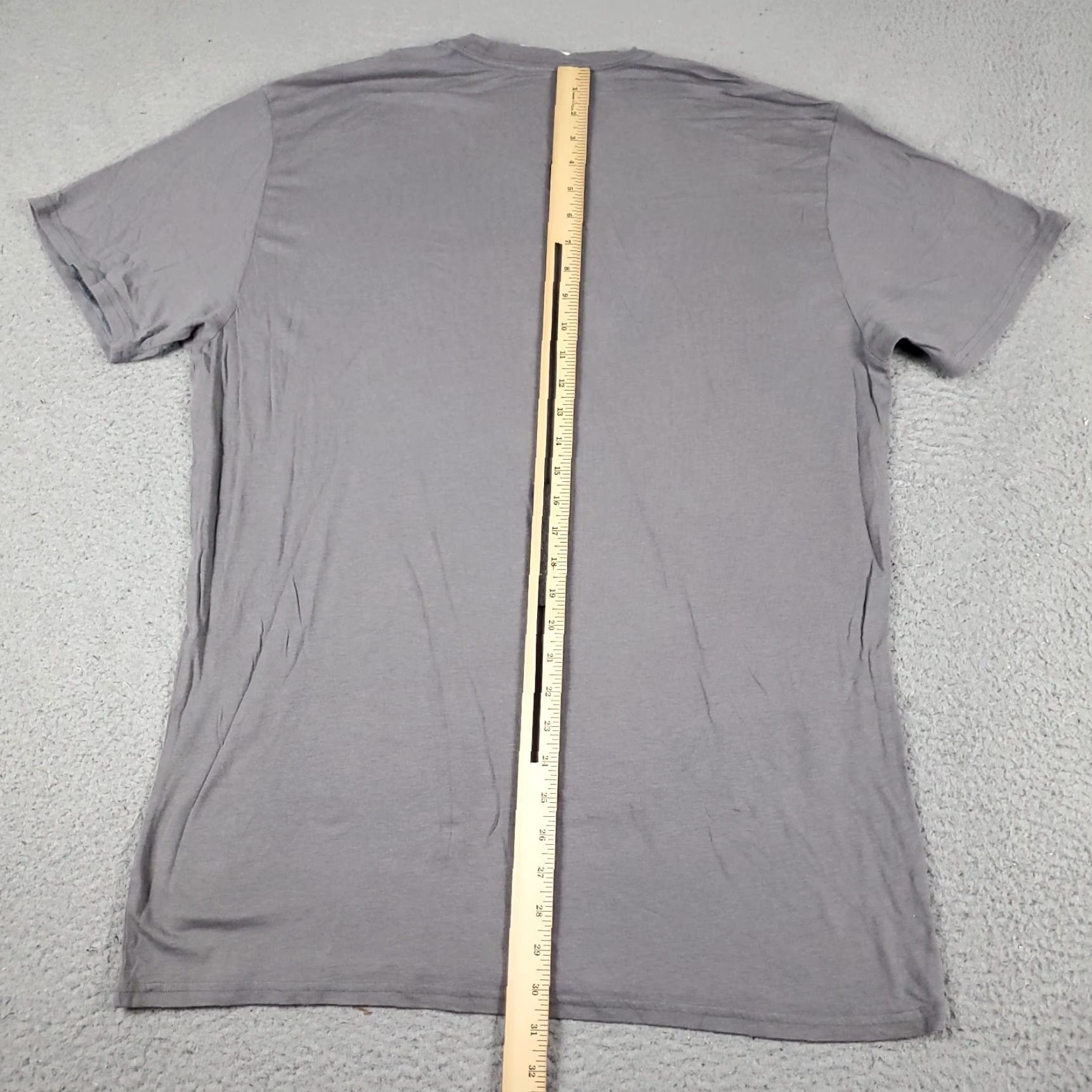 Ralph Lauren Polo Ralph Lauren T Shirt Mens XL Gray Pony Logo Short Sleeve Crew Neck Casual tee Adult XL Gray - Mens Polo Shirt Classic American Sports Logo Size US XL / EU 56 / 4 - 4 Thumbnail