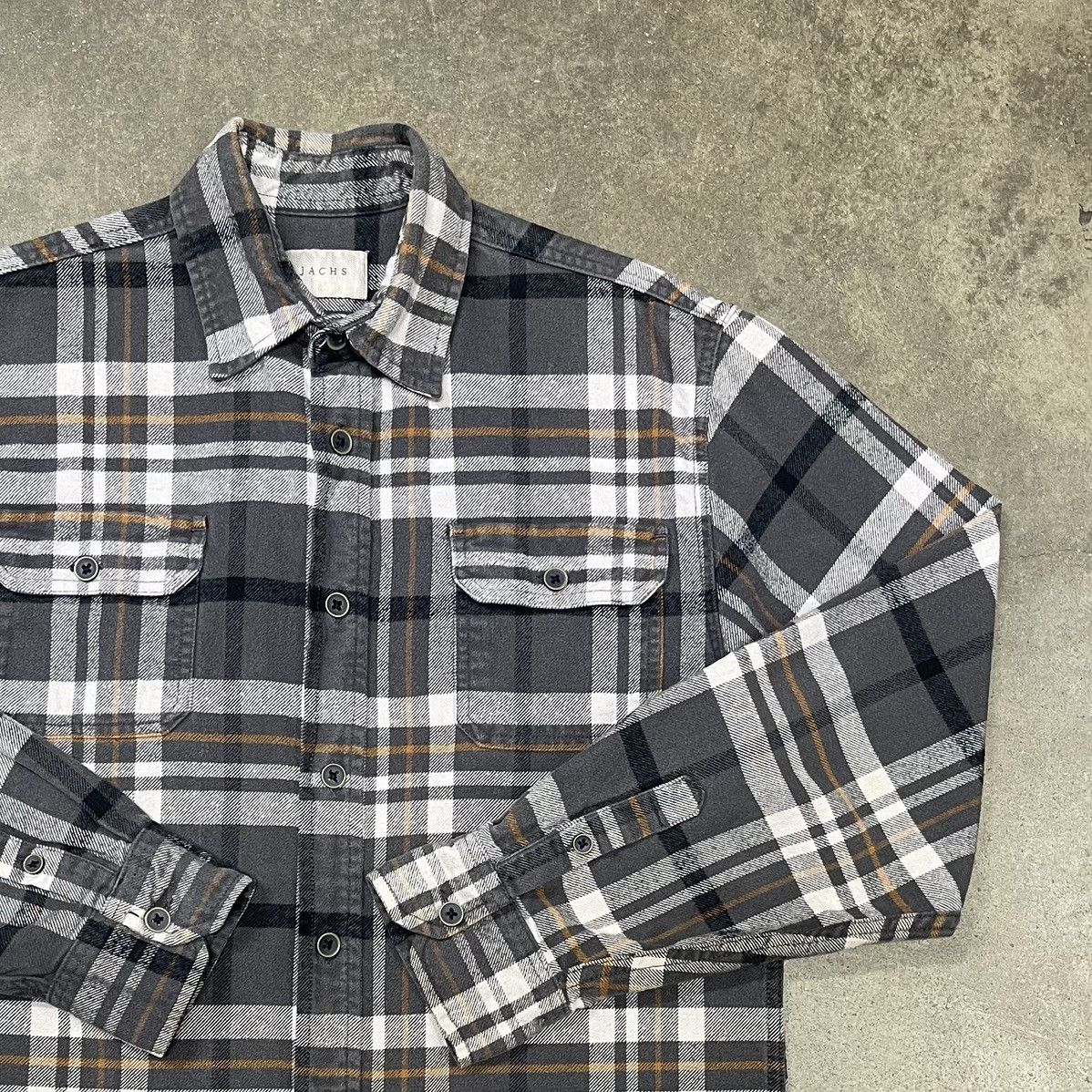 Other Jachs Plaid Heavy Flannel Outdoor Chore Shirt Size US L / EU 52-54 / 3 - 1 Thumbnail