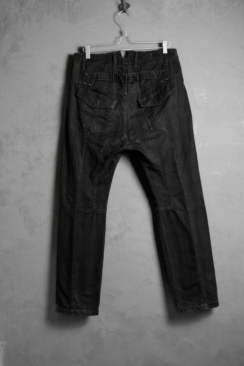 Other LE CASUAL DE Plaid Buckle Back Pants Size US 33 - 6 Thumbnail