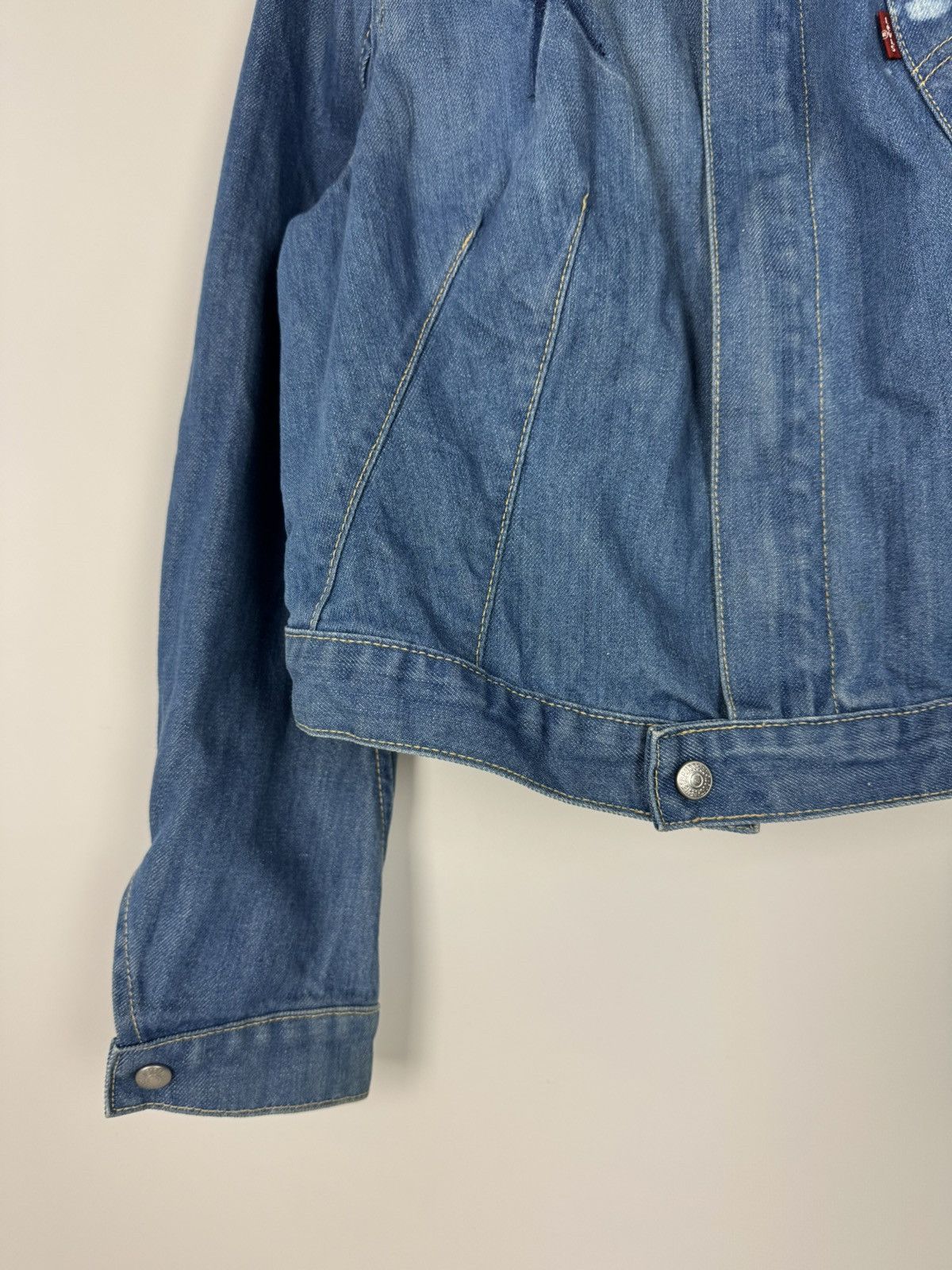 Levi's Levi’s Engineered Cropped Denim Chest Pocket Jacket Size S / US 4 / IT 40 - 8 Thumbnail