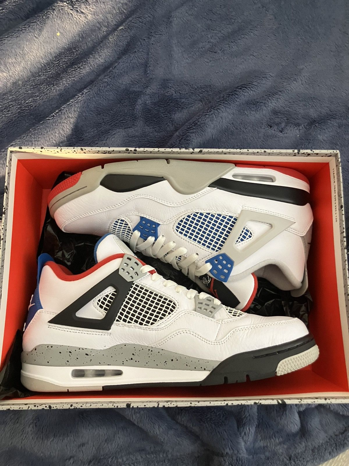 Jordan Brand NIKE AIR JORDAN 4 IV WHAT THE CI1184146 MENS 10.5 Size US 10.5 / EU 43-44 - 1 Thumbnail