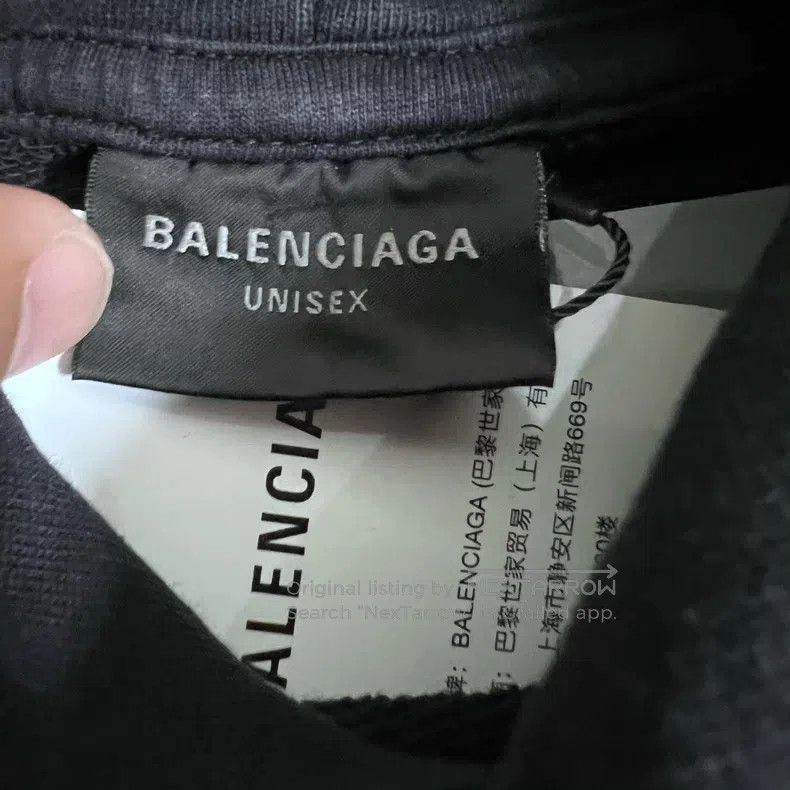 Balenciaga Balenciaga Letter Printed Wheat Scissors Size US L / EU 52-54 / 3 - 2 Thumbnail