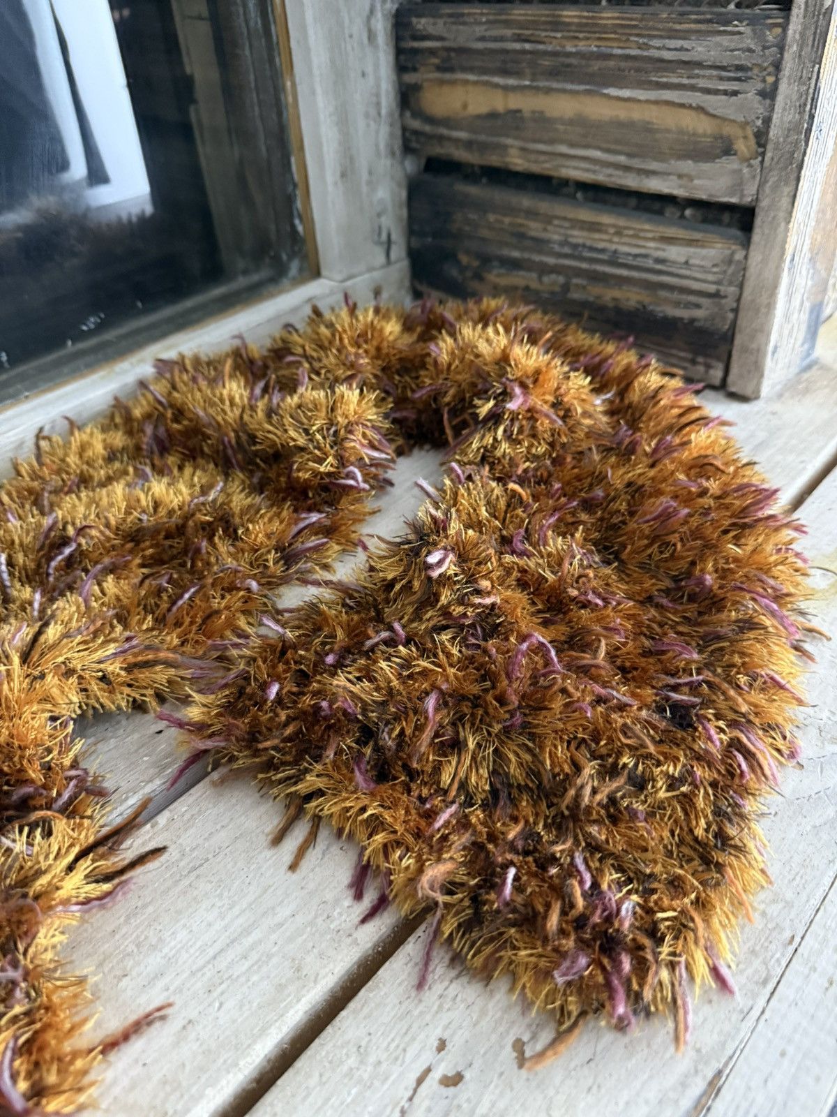 Japanese Brand × Vintage Avant Garde japanese fuzzy mohair Opium scarf vintage y2k Size ONE SIZE - 3 Thumbnail