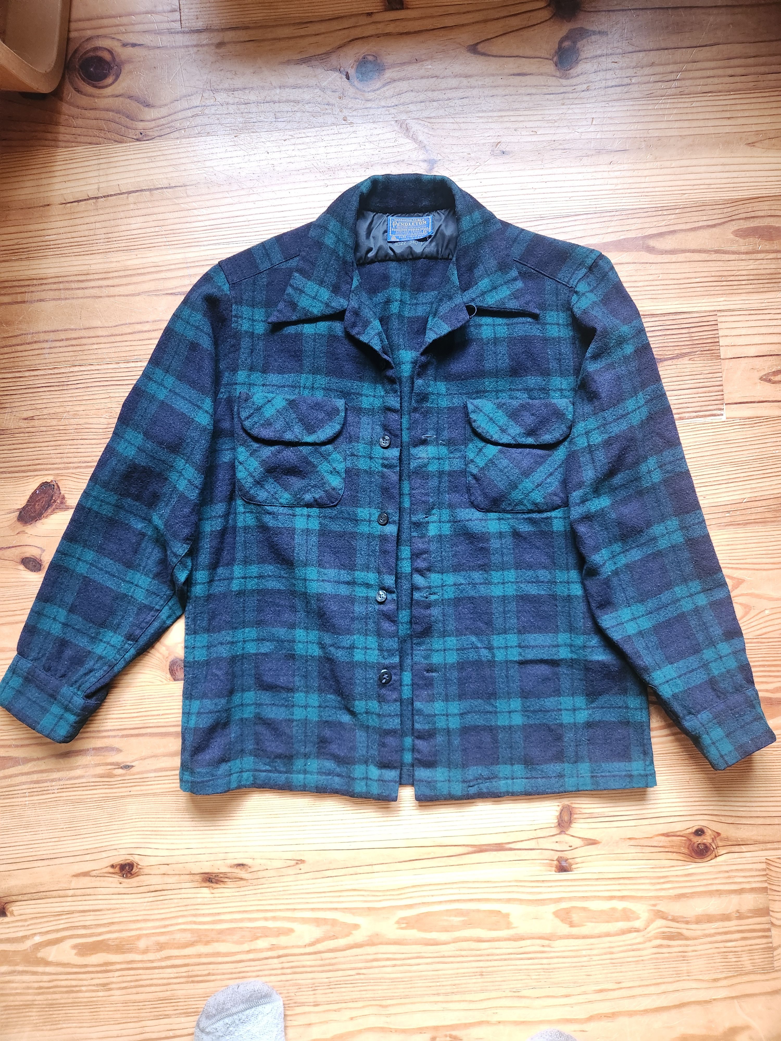 Pendleton Vintage Tartan Wool Flannel Size US M / EU 48-50 / 2 - 1 Thumbnail