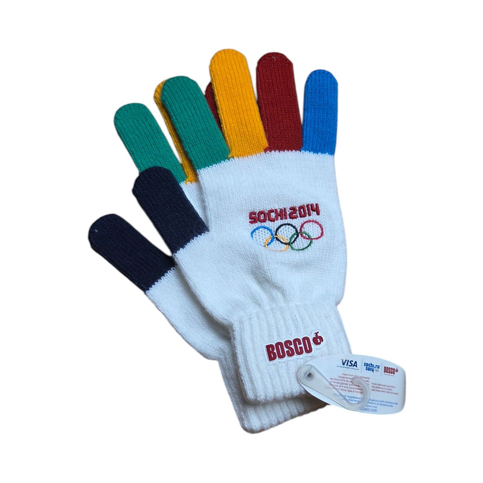 Bosco Bosco Sochi 2014 Olympic Games Winter Gloves M/L Size ONE SIZE - 1 Thumbnail