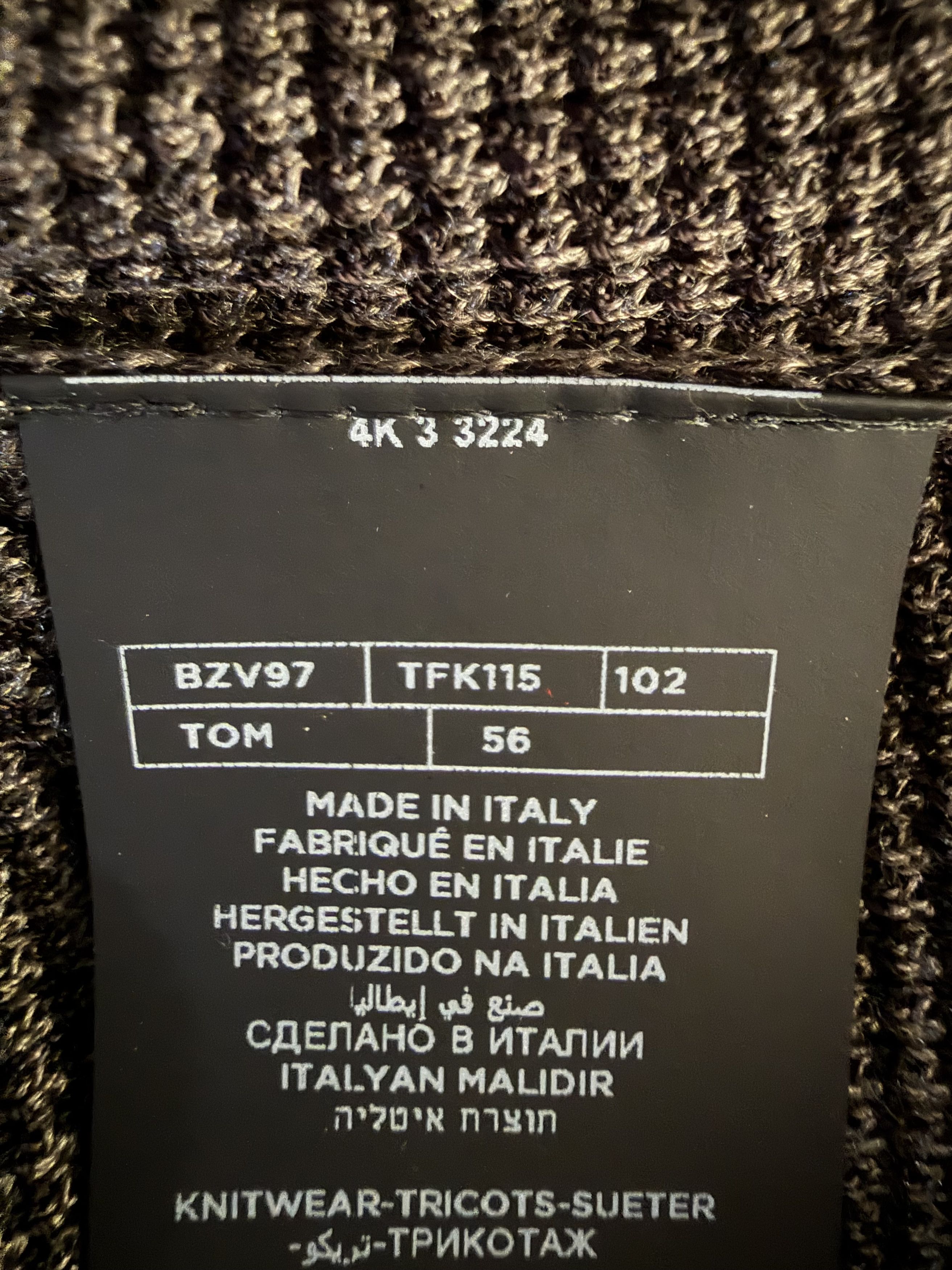 Tom Ford Tom Ford Silk Henley Size US XL / EU 56 / 4 - 8 Thumbnail