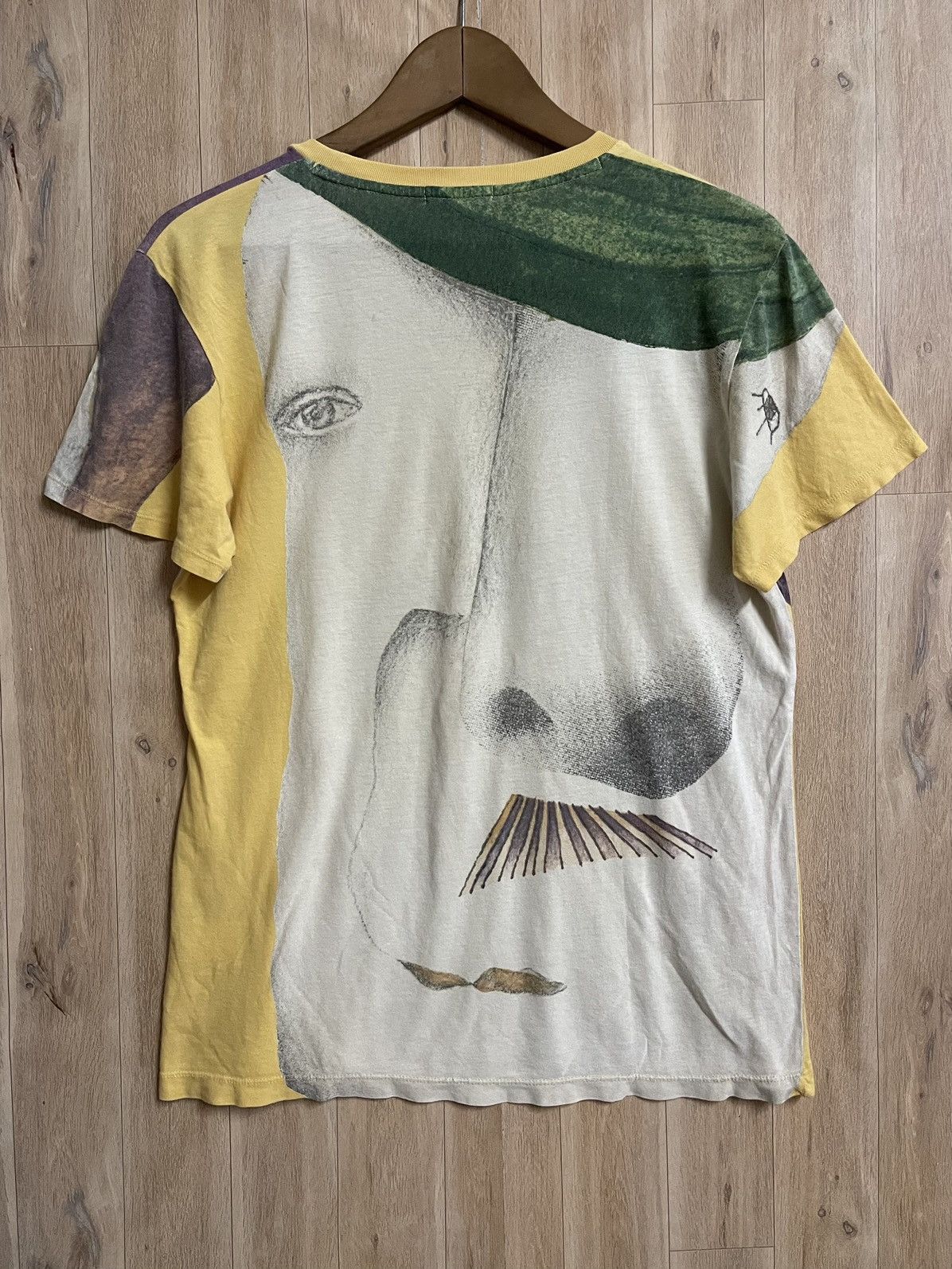 Arts & Science Vintage Pop Art T shirt L fit M Picasso Rene Magrette Rare Size US M / EU 48-50 / 2 - 4 Thumbnail