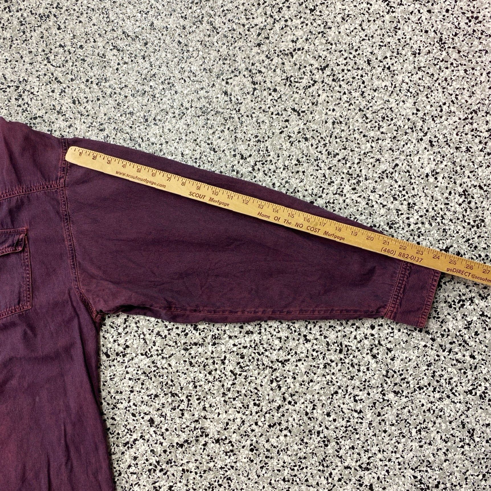 Vintage VINTAGE J D Drover Denim Shirt Western Pearl Snap Button-Up 2XL Mens Purple Cotton Denim Heavyweight Size US XXL / EU 58 / 5 - 4 Thumbnail