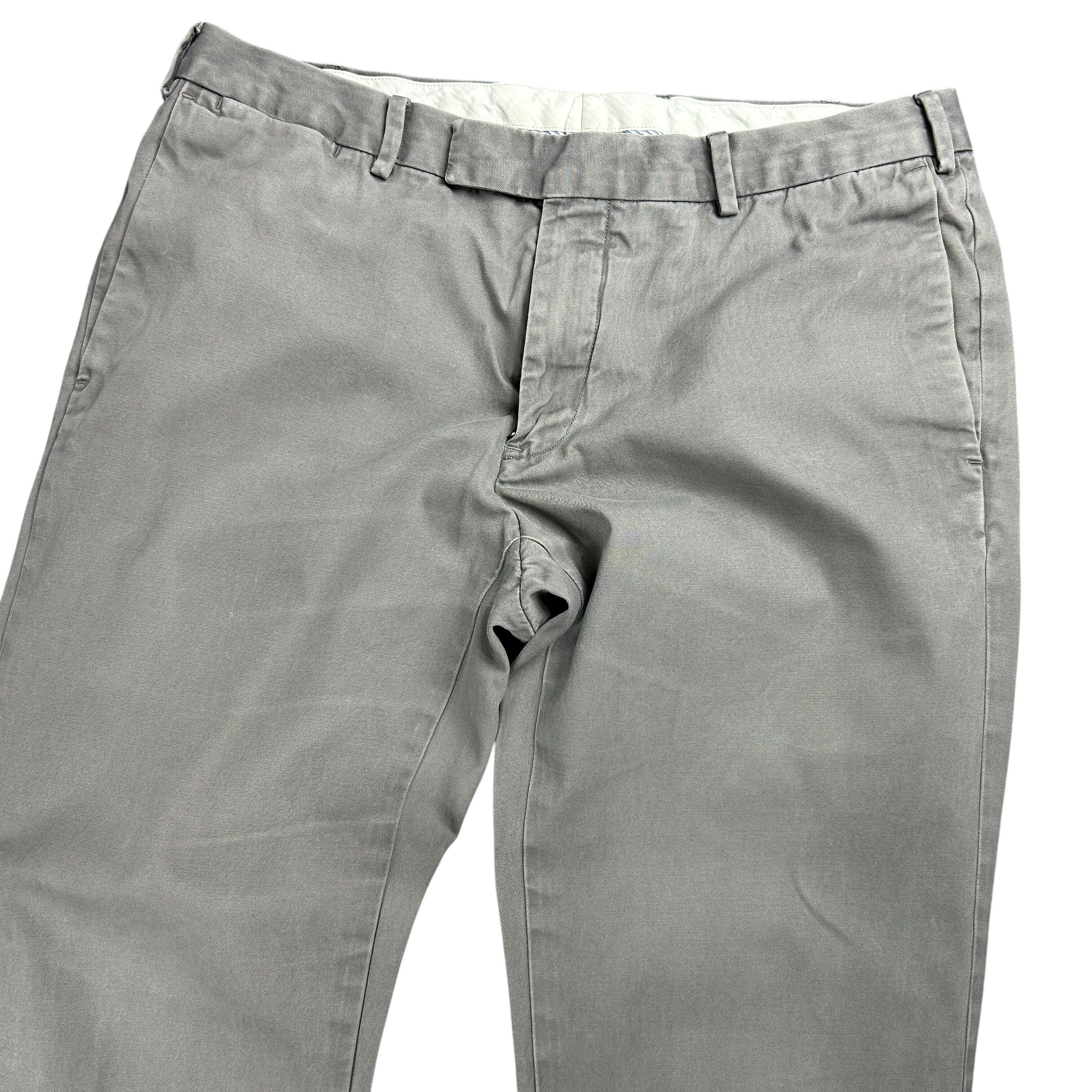 Polo Ralph Lauren Polo Ralph Lauren Gray Slim Straight Chino Pants Slacks 34 Size US 34 / EU 50 - 3 Thumbnail