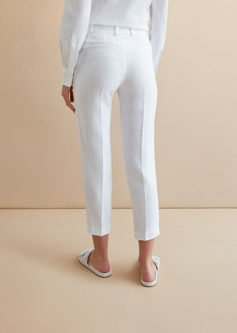 Loro Piana o1srvl11e0424 Trouser in White Size 32" / US 10 / IT 46 - 3 Thumbnail