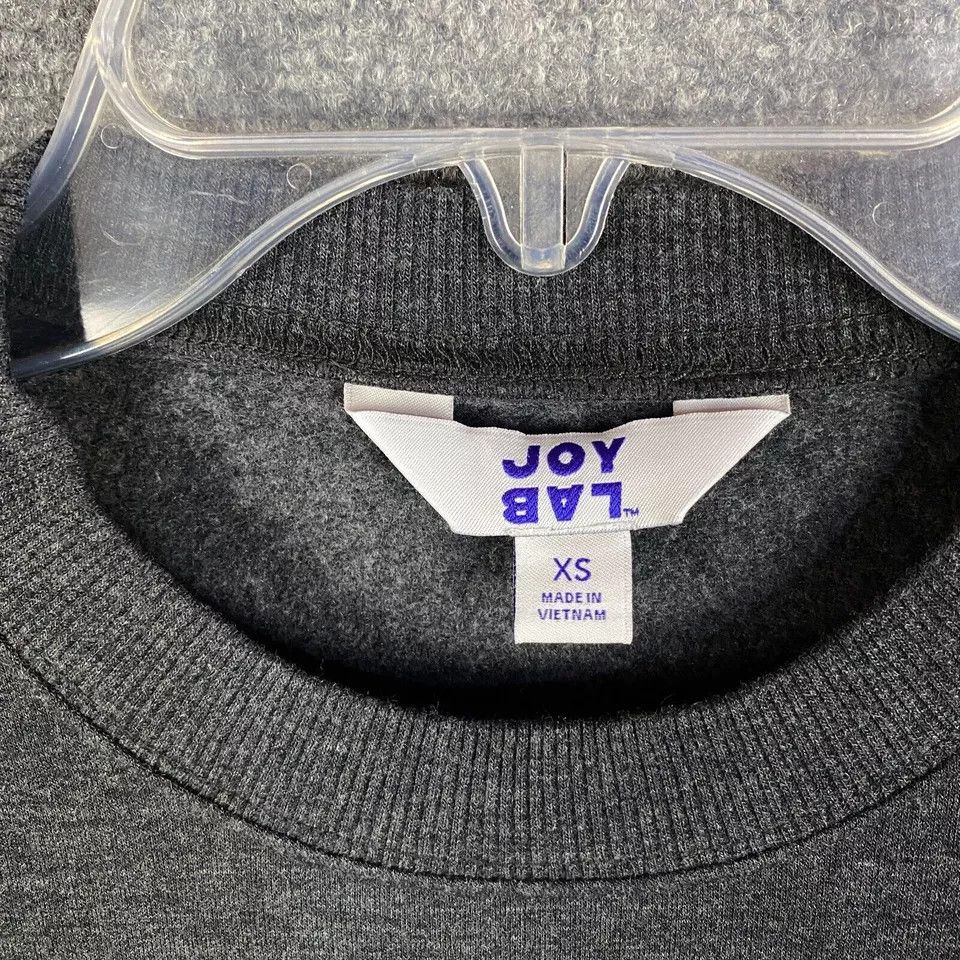 Other Joy Lab T-Shirt Women's XS Long Sleeve Gray Casual Adults Size XS / US 0-2 / IT 36-38 - 3 Thumbnail