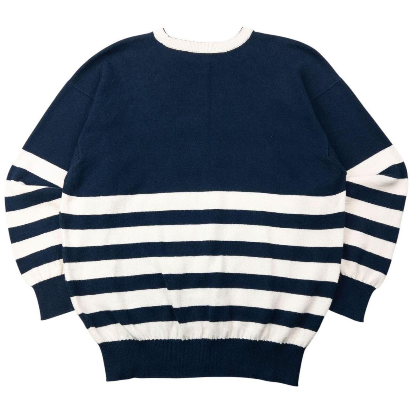 Burberry Vintage 90s Burberry Embroidered Regatta Jumper Size M Size US M / EU 48-50 / 2 - 2 Thumbnail